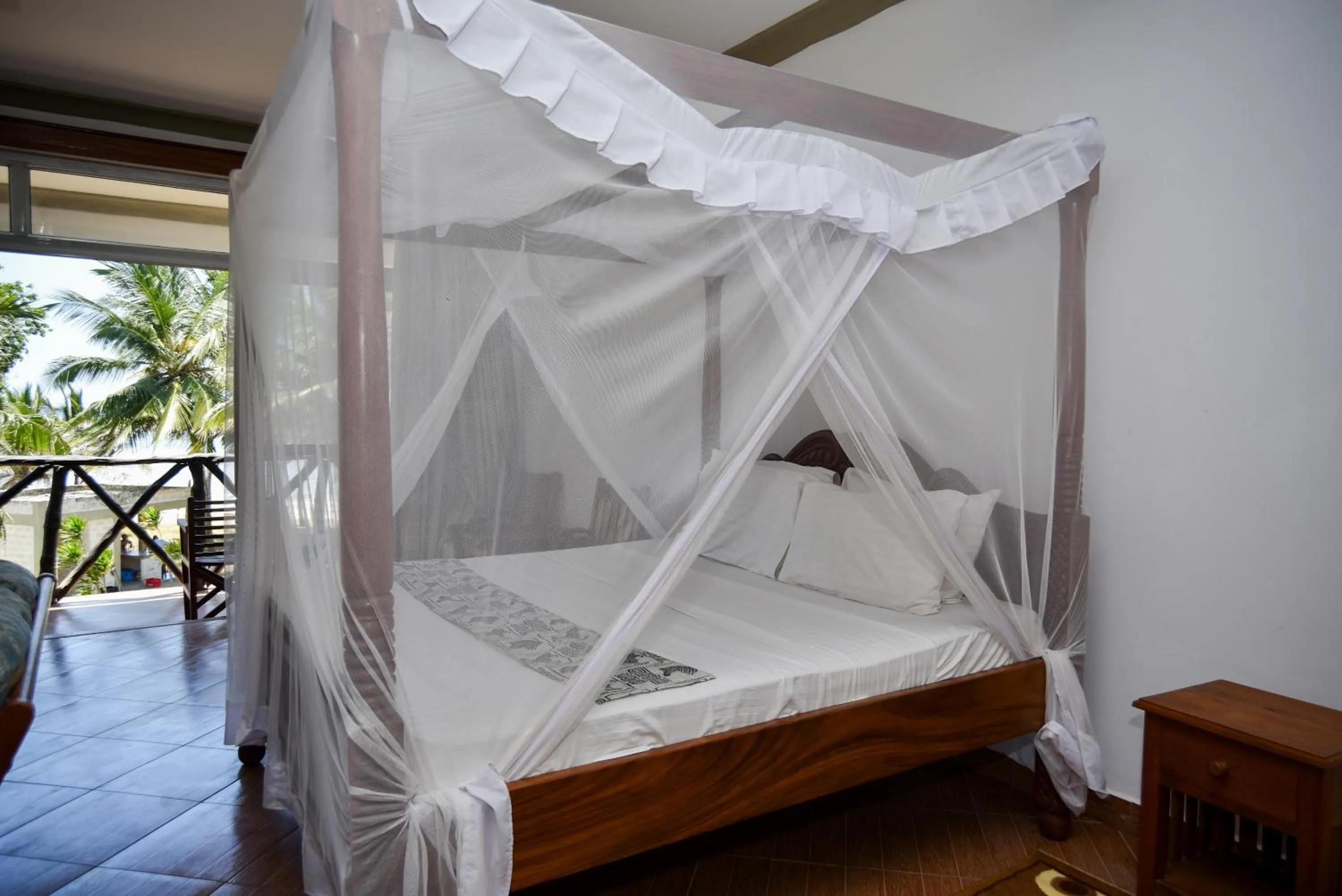 Bed in Coral Beach Resort