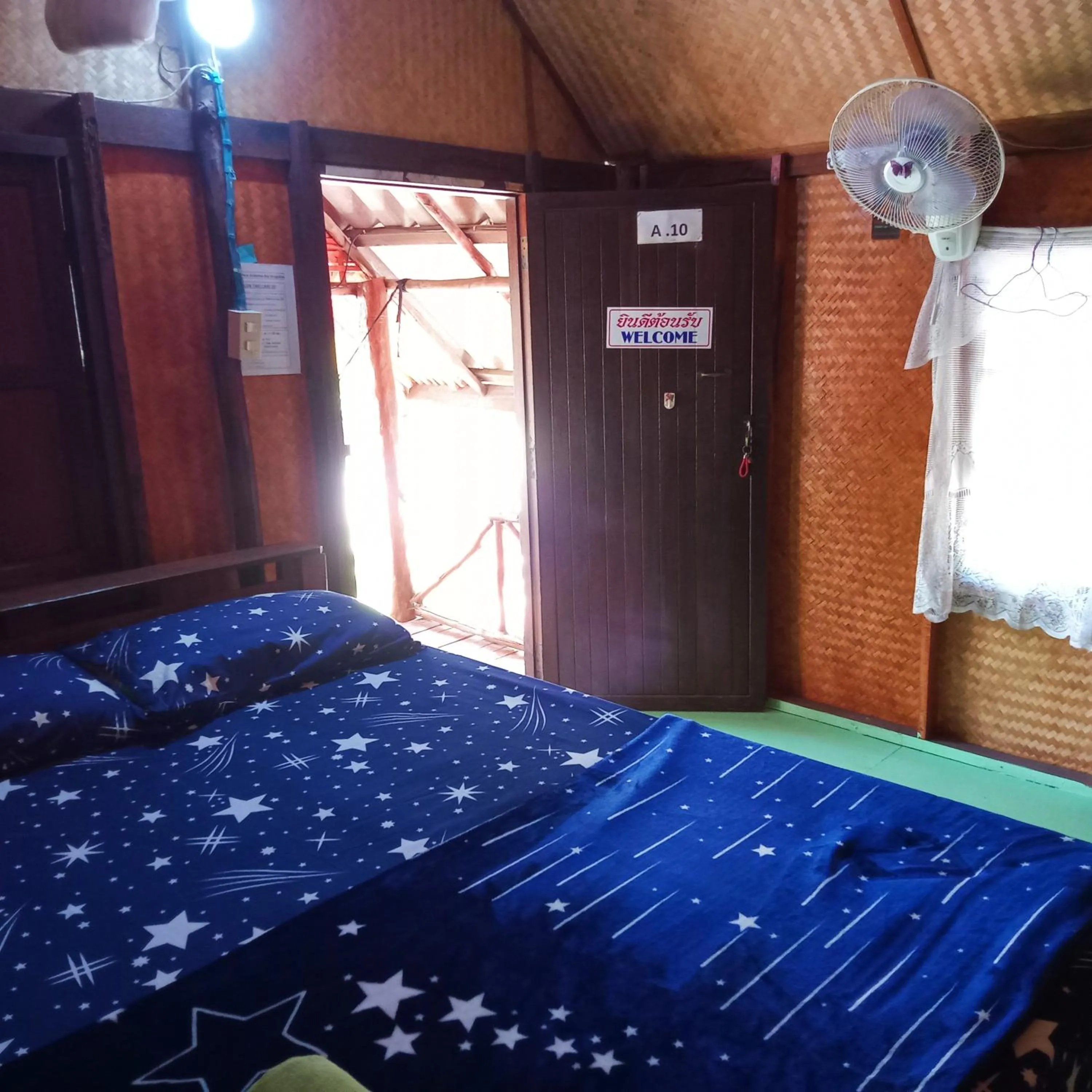 Bed in New Andaman Bay Bungalow