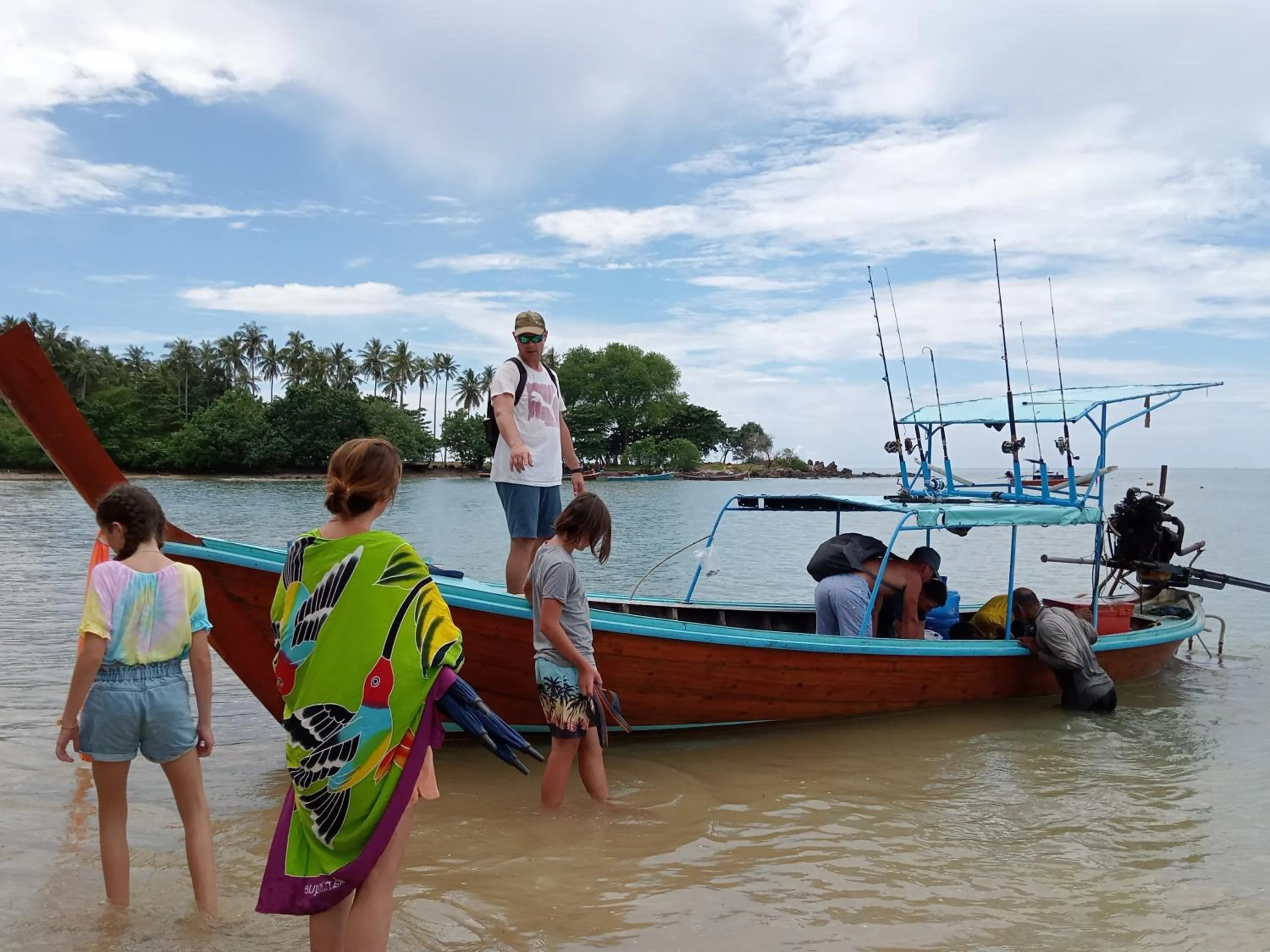 People in New Andaman Bay Bungalow