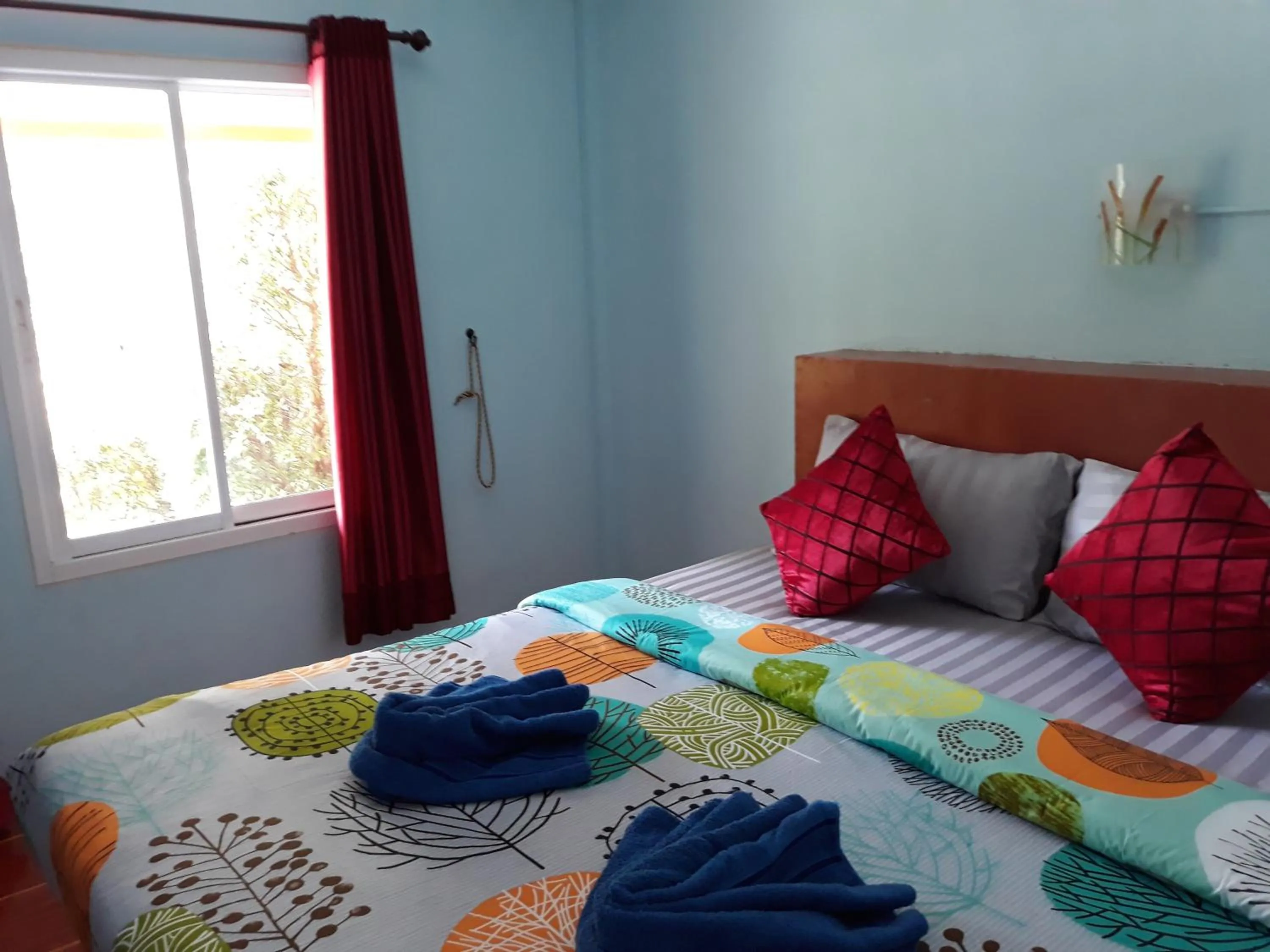 Bed in New Andaman Bay Bungalow