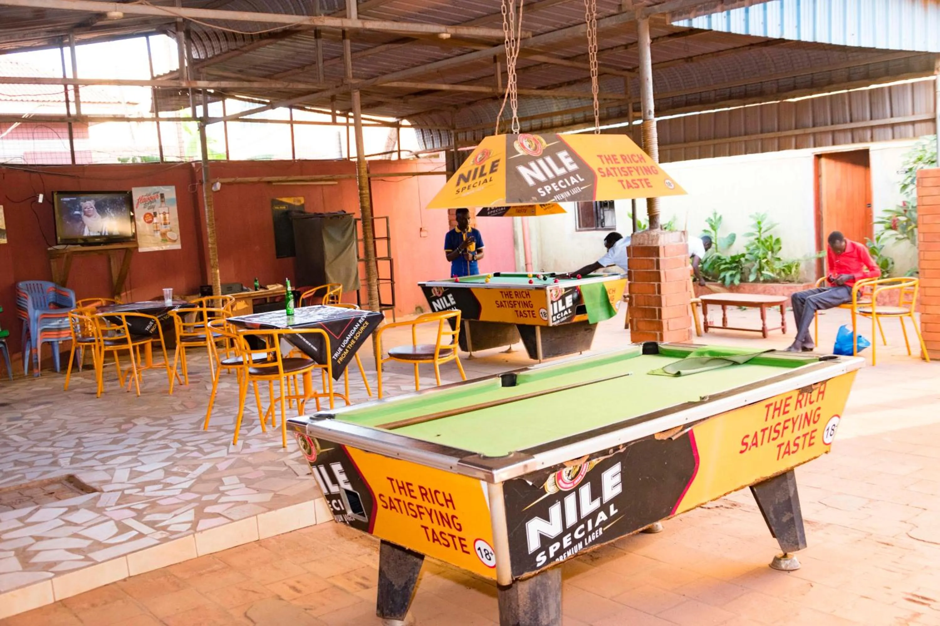Table tennis in Hotel Millenium Kampala Zaana