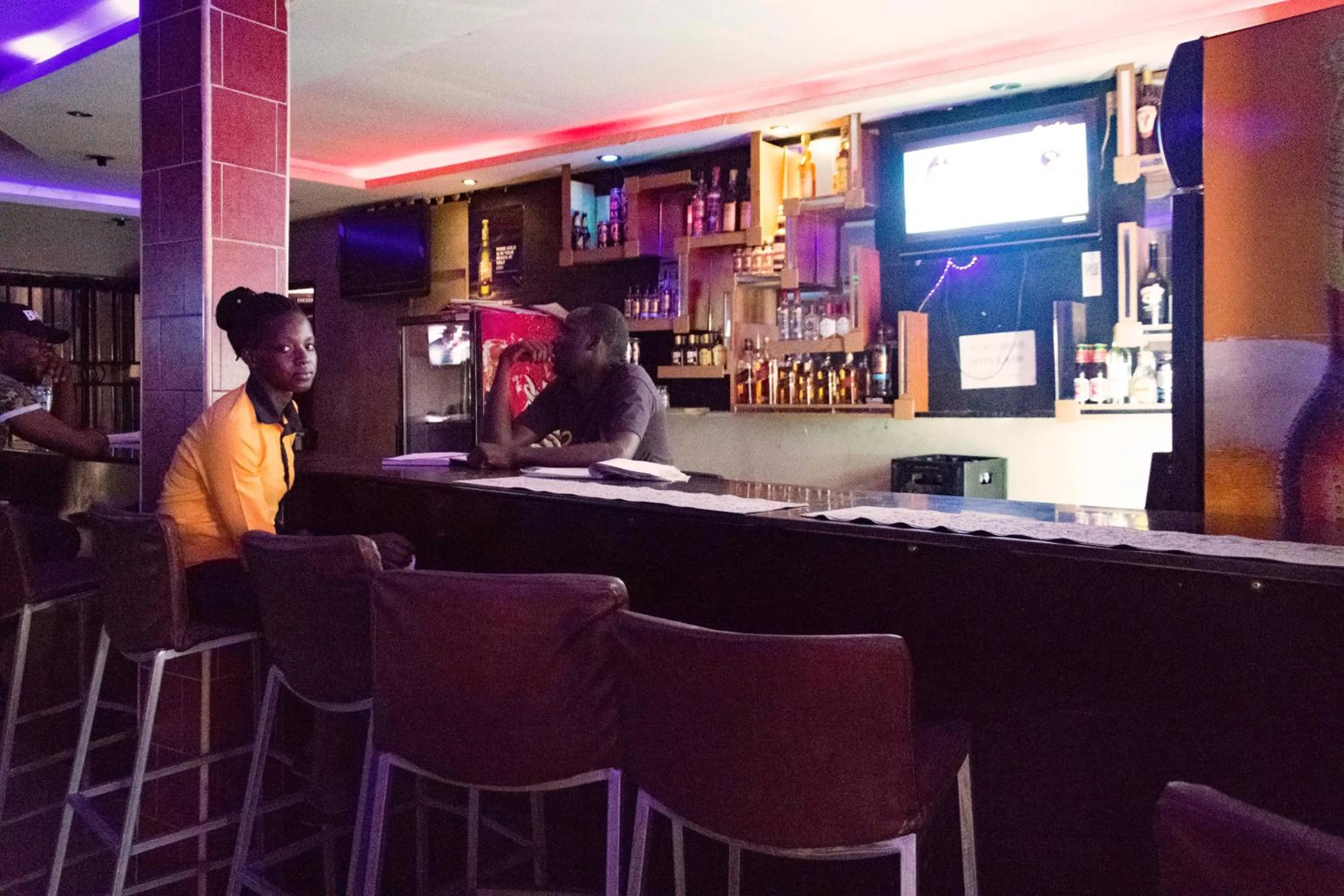 Lounge or bar in Hotel Millenium Kampala Zaana