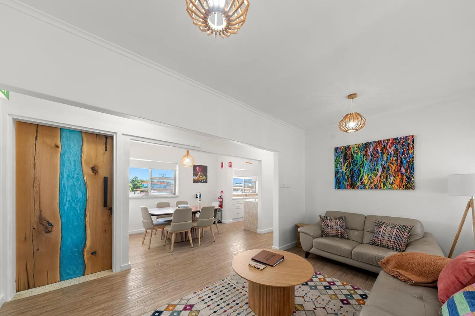 Dining area in Loxton Courthouse Apartments