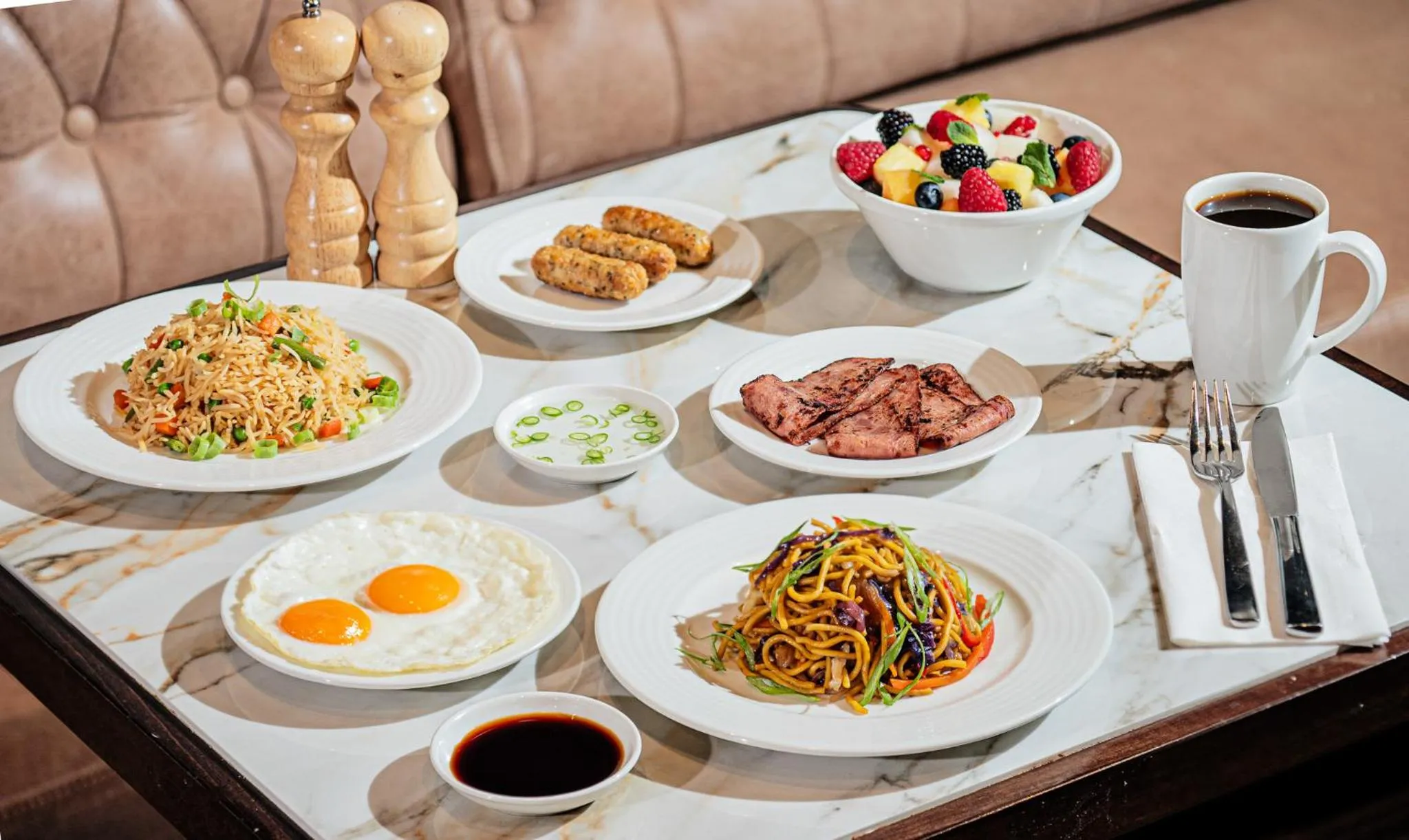 Restaurant/places to eat in Premier Inn Doha Education City