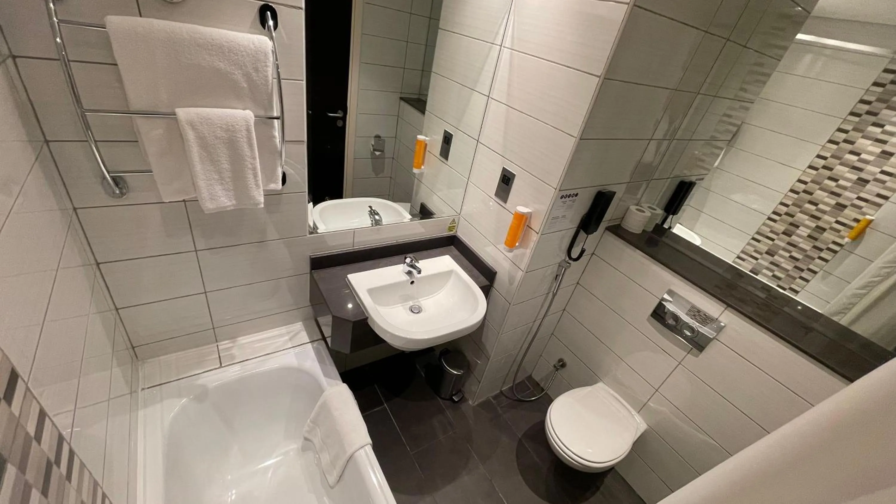 Shower in Premier Inn Doha Education City