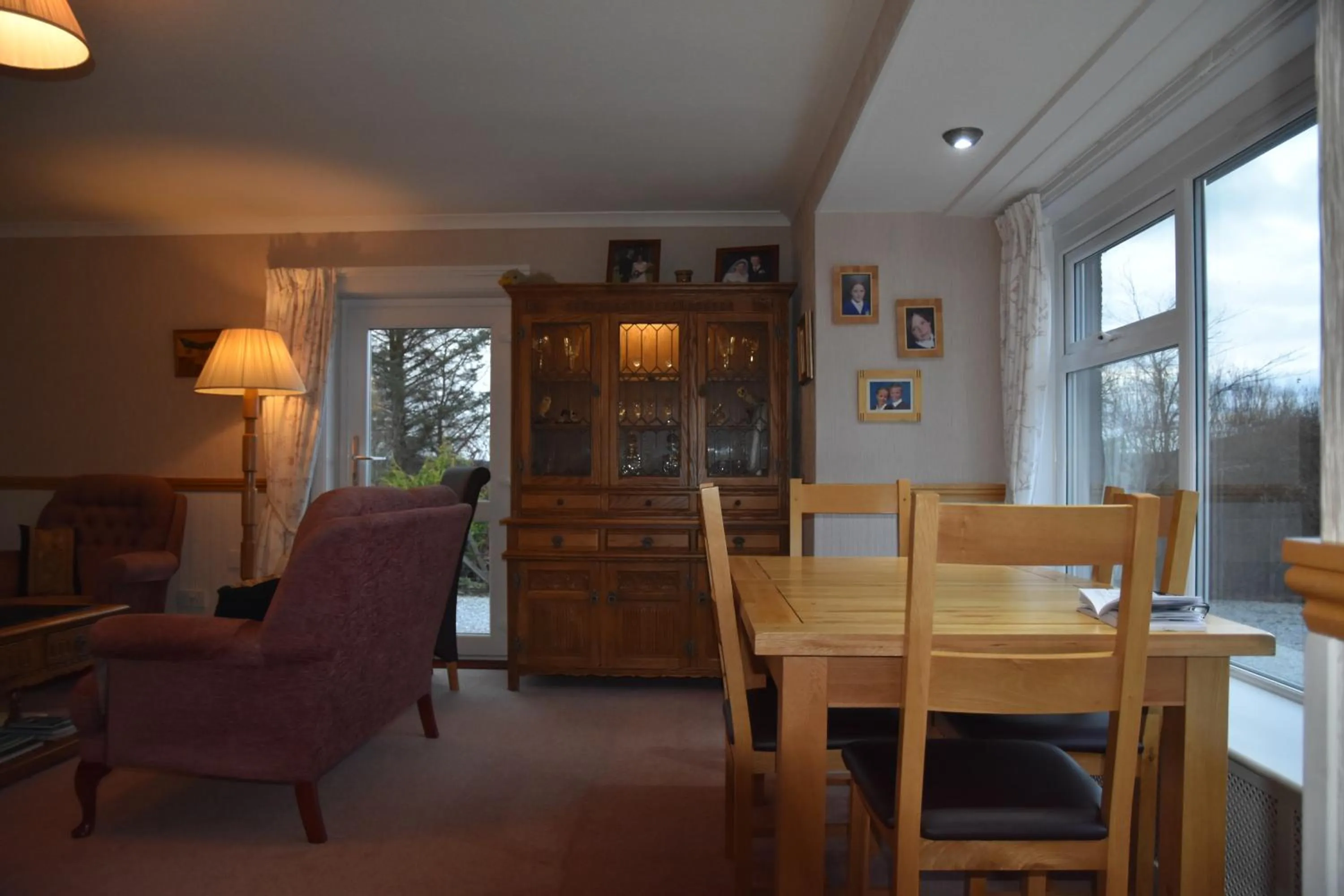 Dining area in Chapelhill Croft