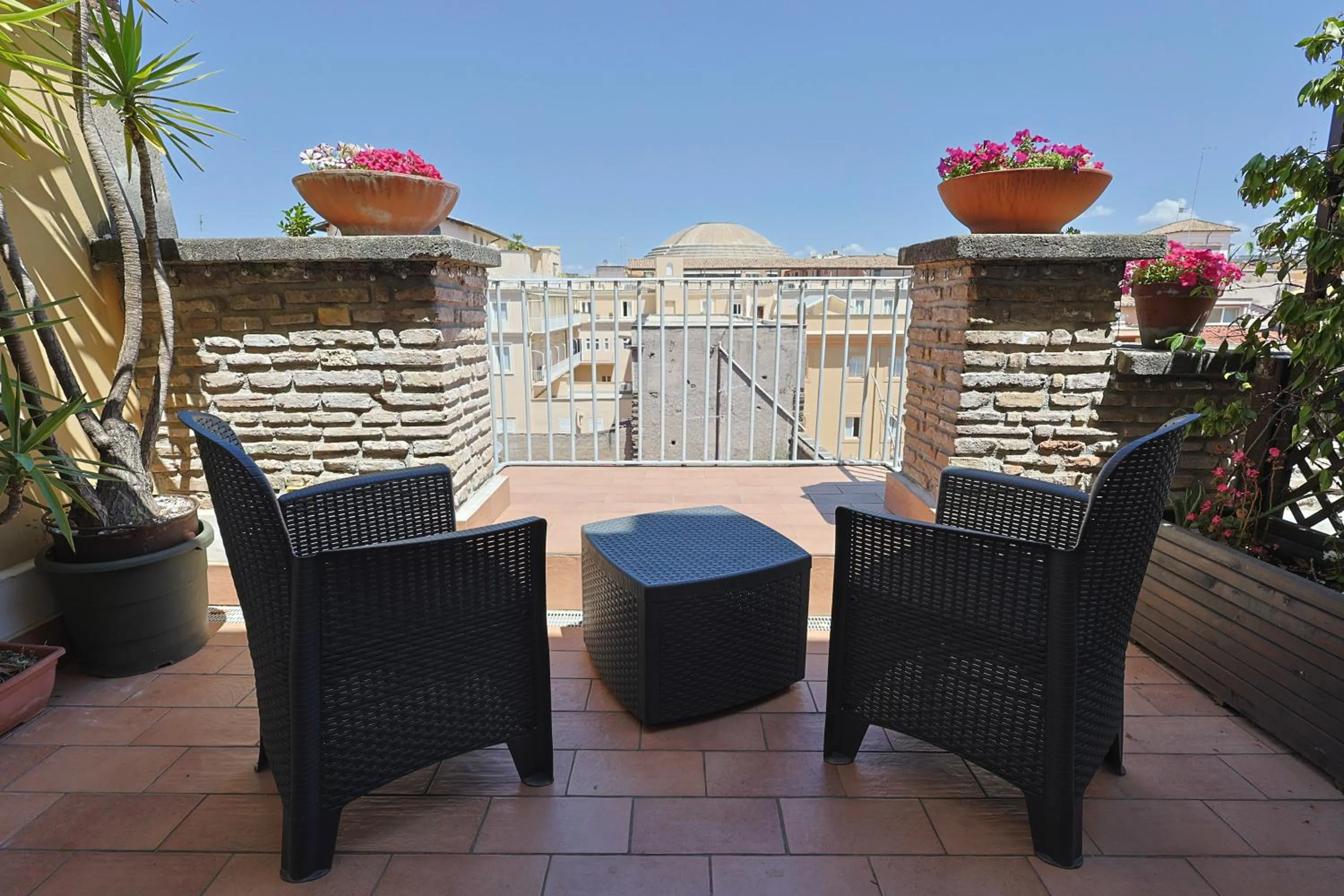 Balcony/Terrace in Arch Rome Suites