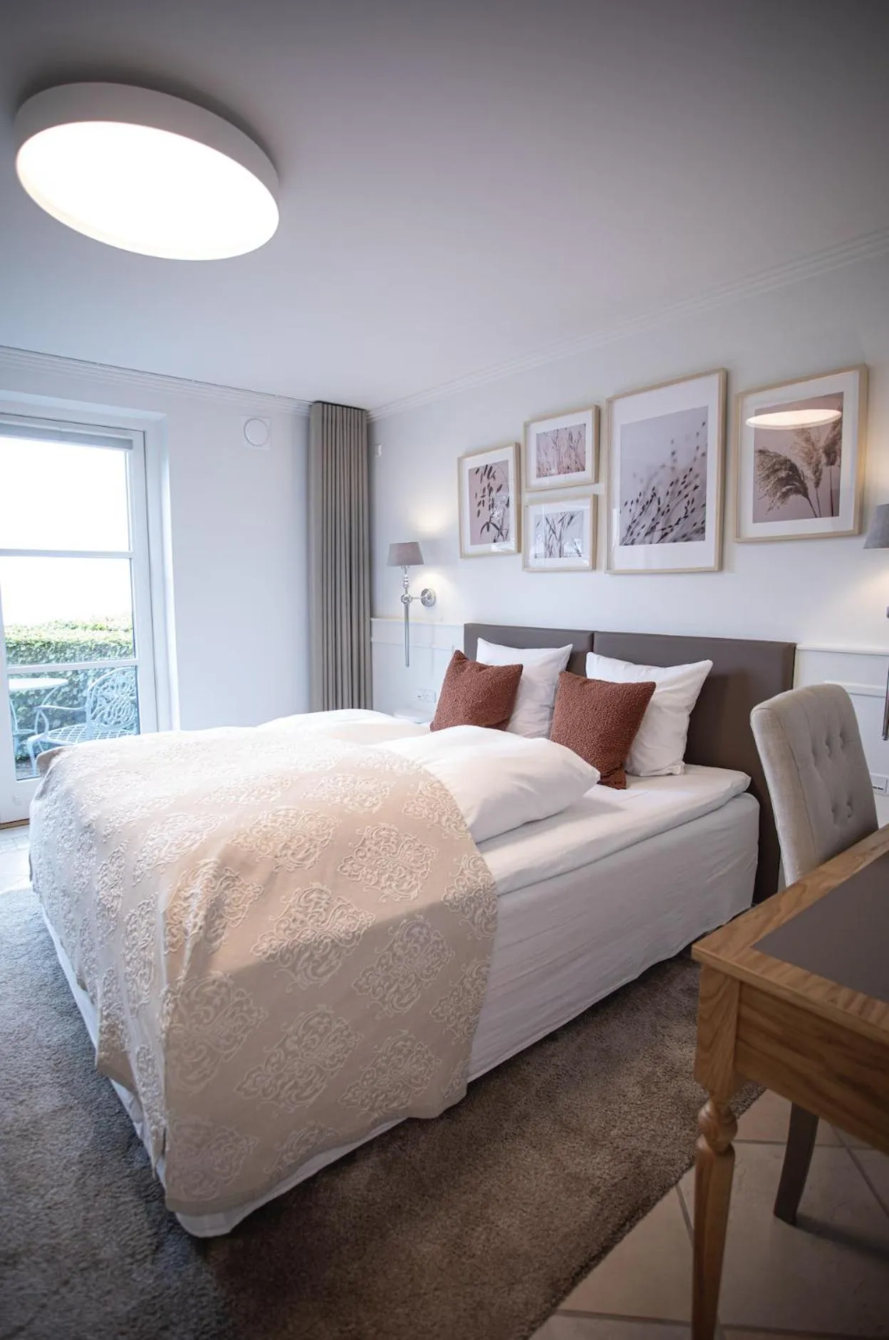 Bed in Fakkelgaarden Hotel & Restaurant