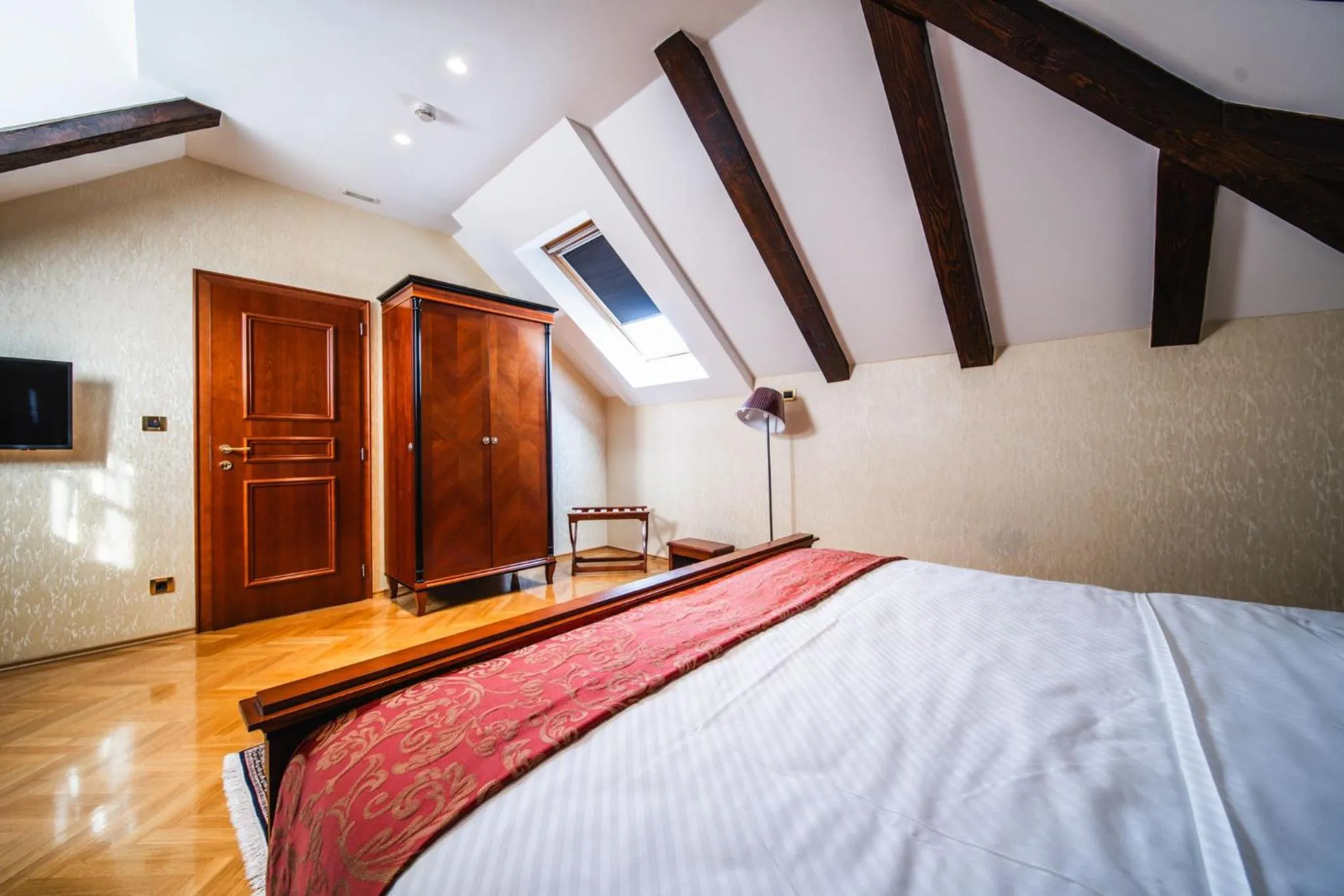 Bedroom, Bed in Boutique Hotel Kazbek