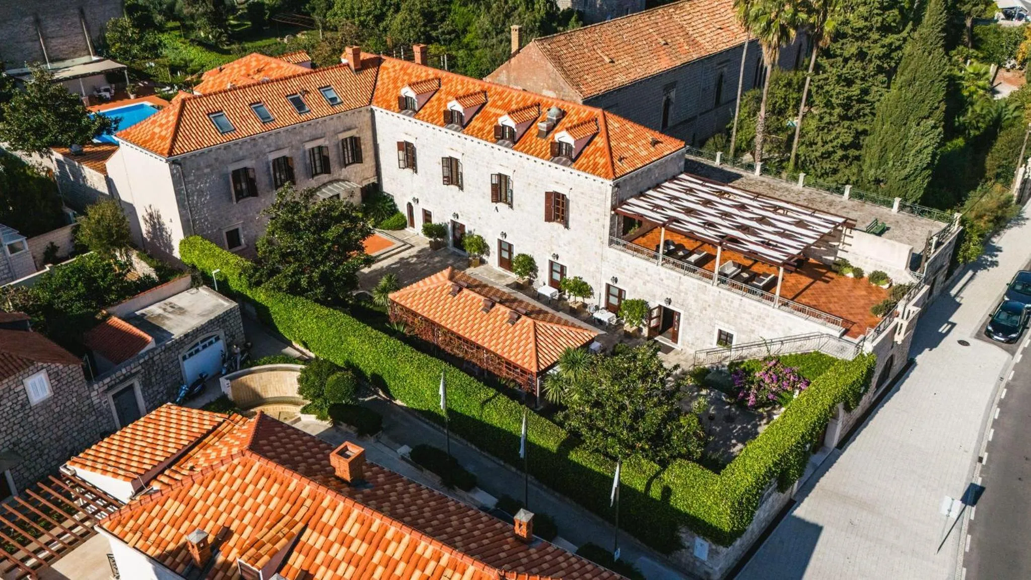 Property building in Boutique Hotel Kazbek