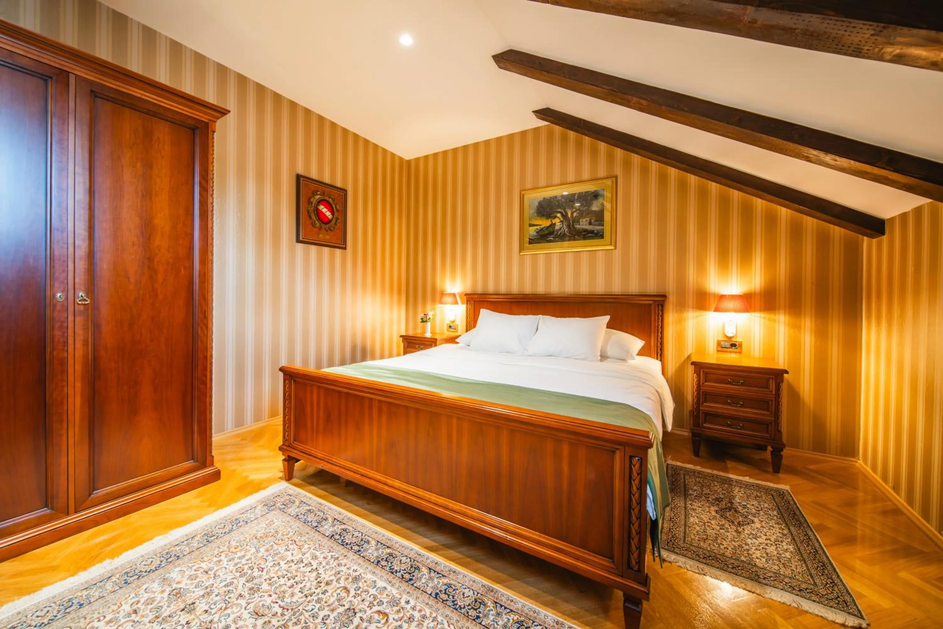 Bed in Boutique Hotel Kazbek