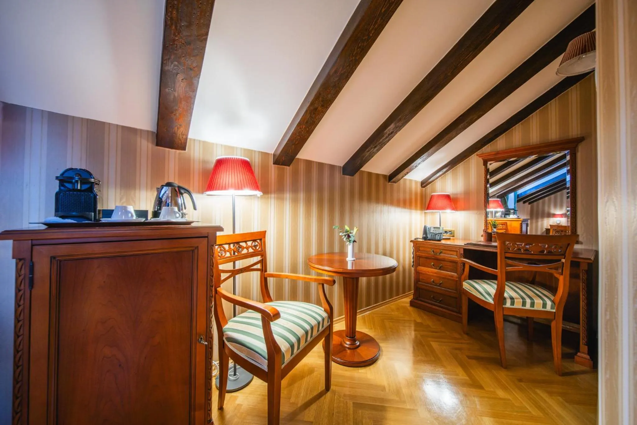 Seating area in Boutique Hotel Kazbek