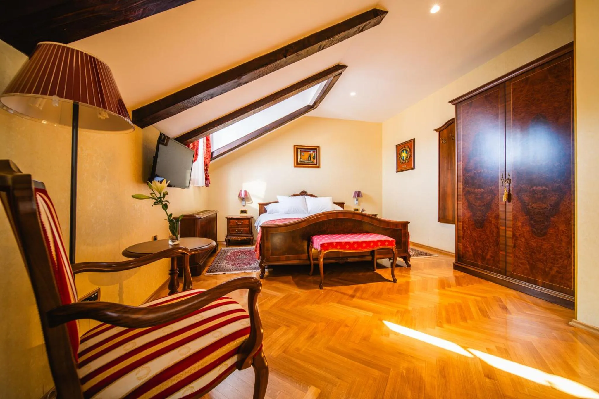Bed in Boutique Hotel Kazbek