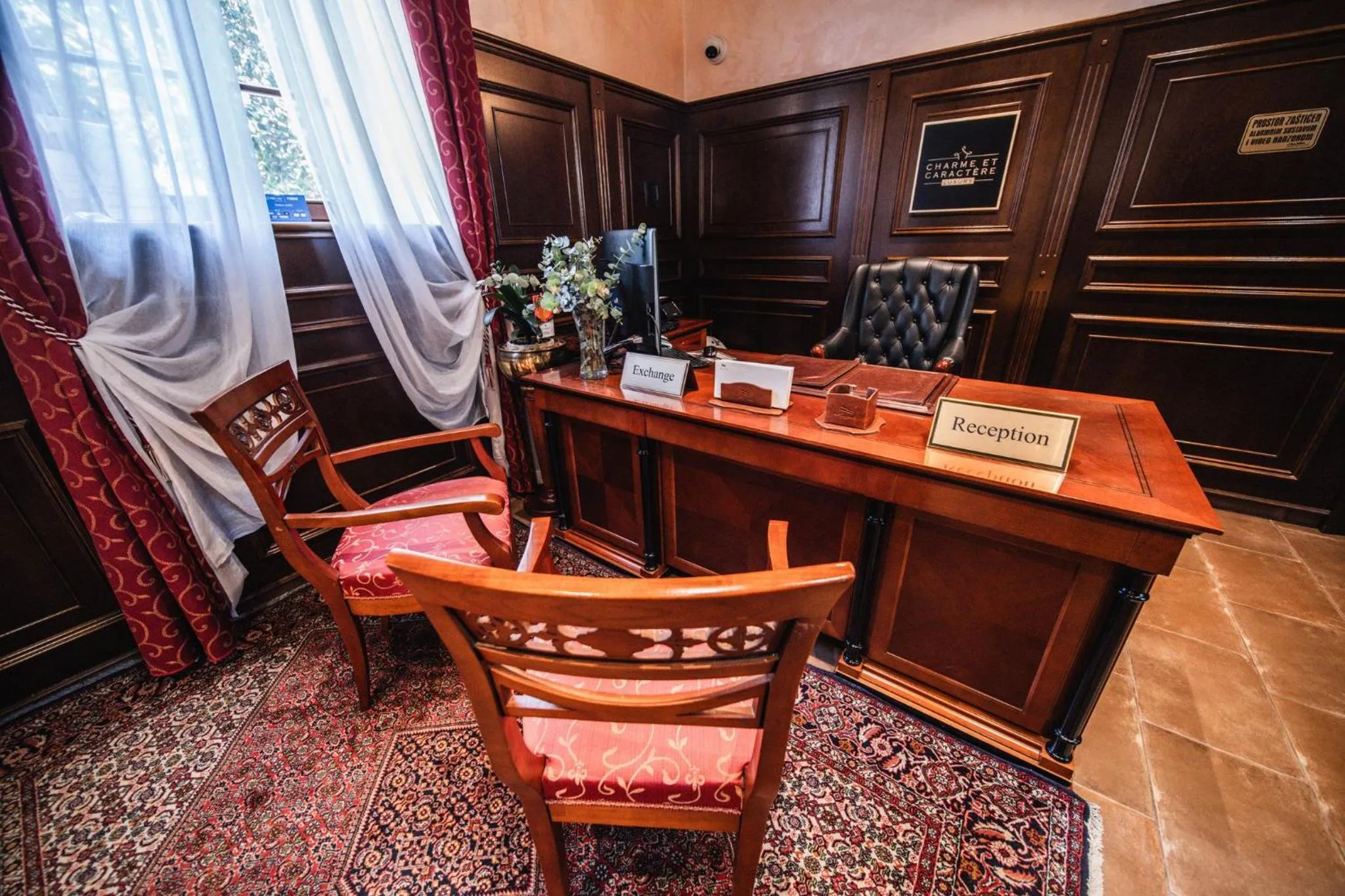 Seating area in Boutique Hotel Kazbek