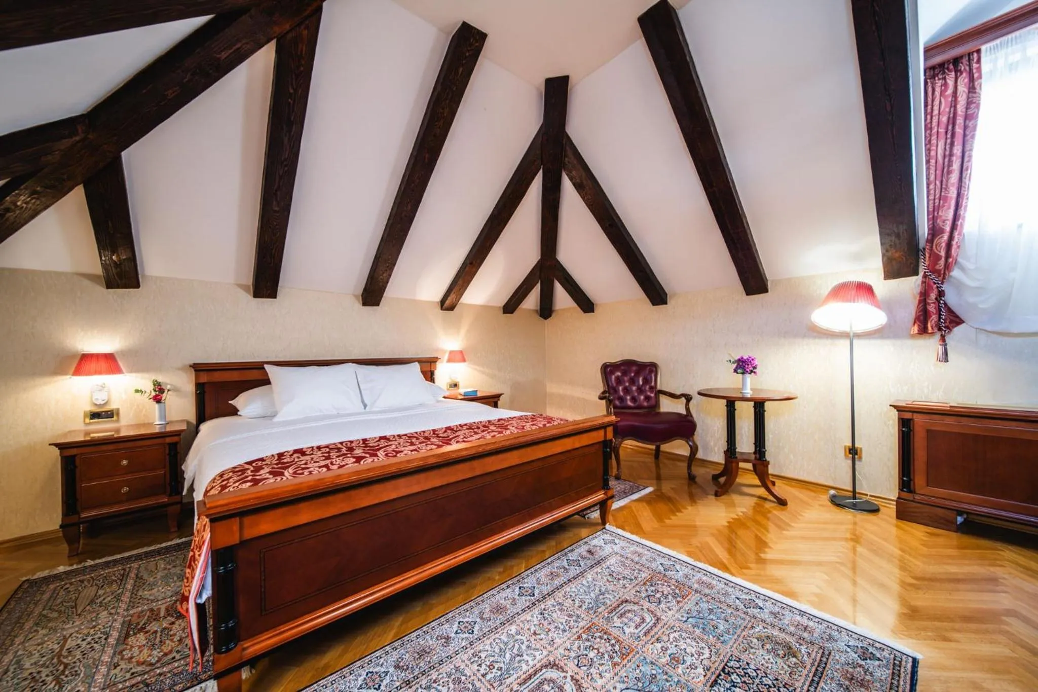 Bed in Boutique Hotel Kazbek