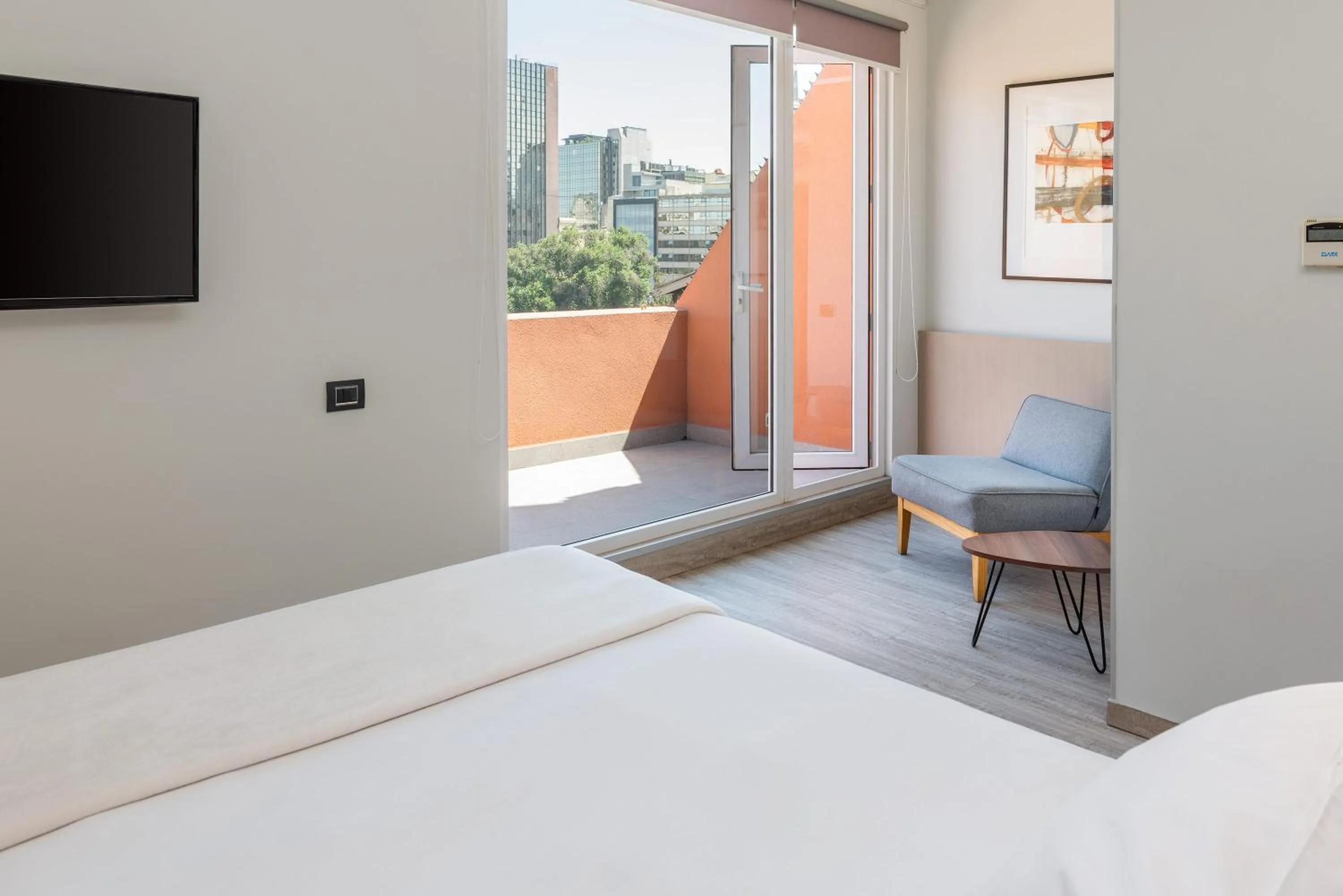 Balcony/Terrace, Bed in Novapark