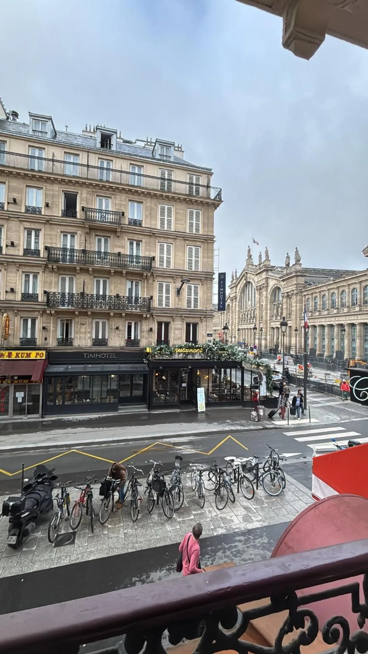 City view in New Hôtel Gare Du Nord