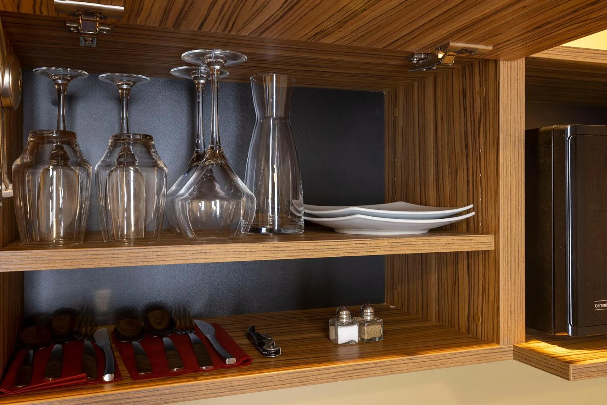 kitchen in Hotel Le Rocroy