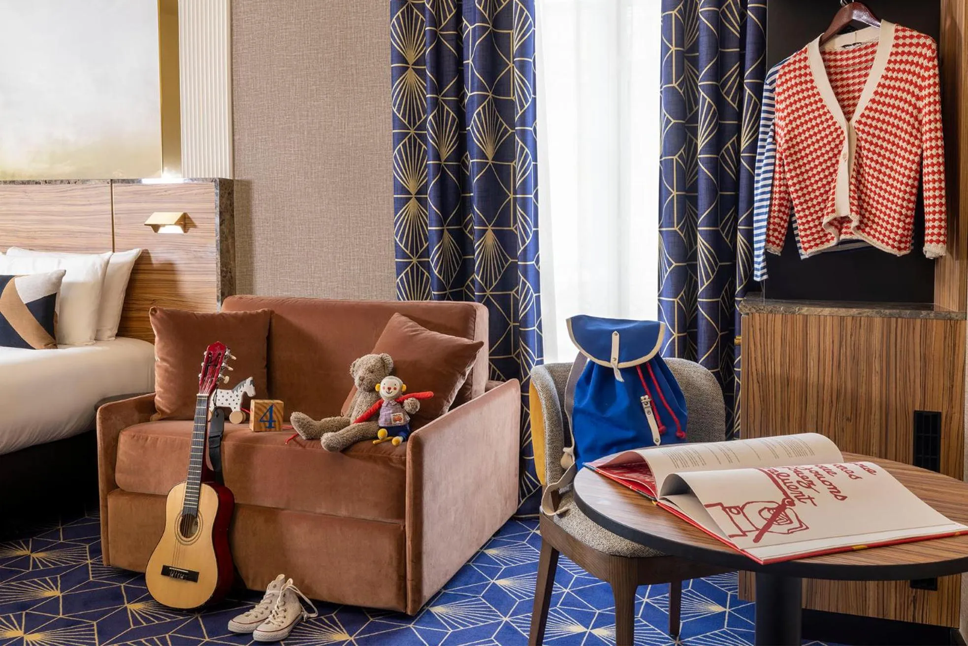 Bedroom, Bed in Hotel Le Rocroy