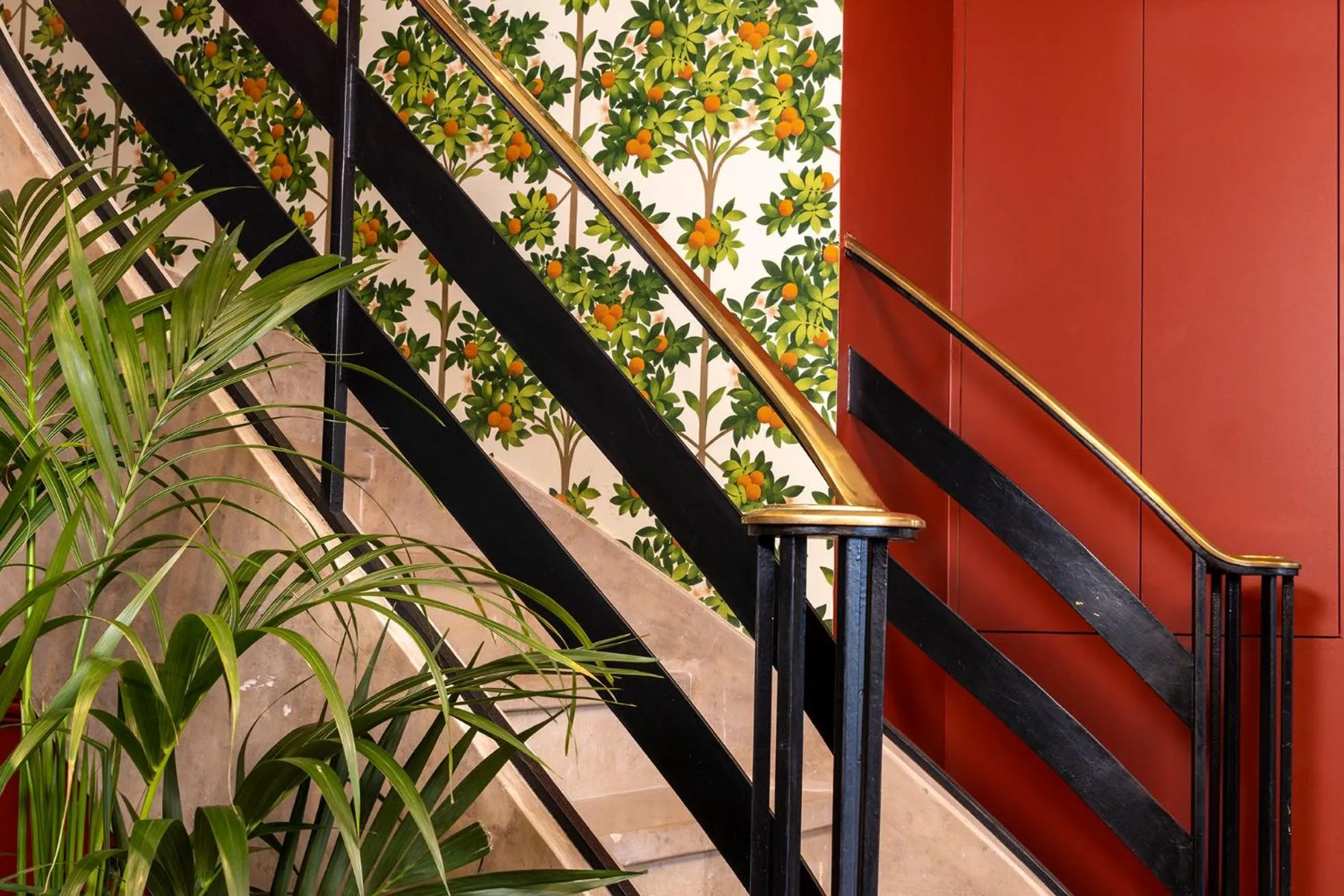 Decorative detail in Hotel Le Rocroy