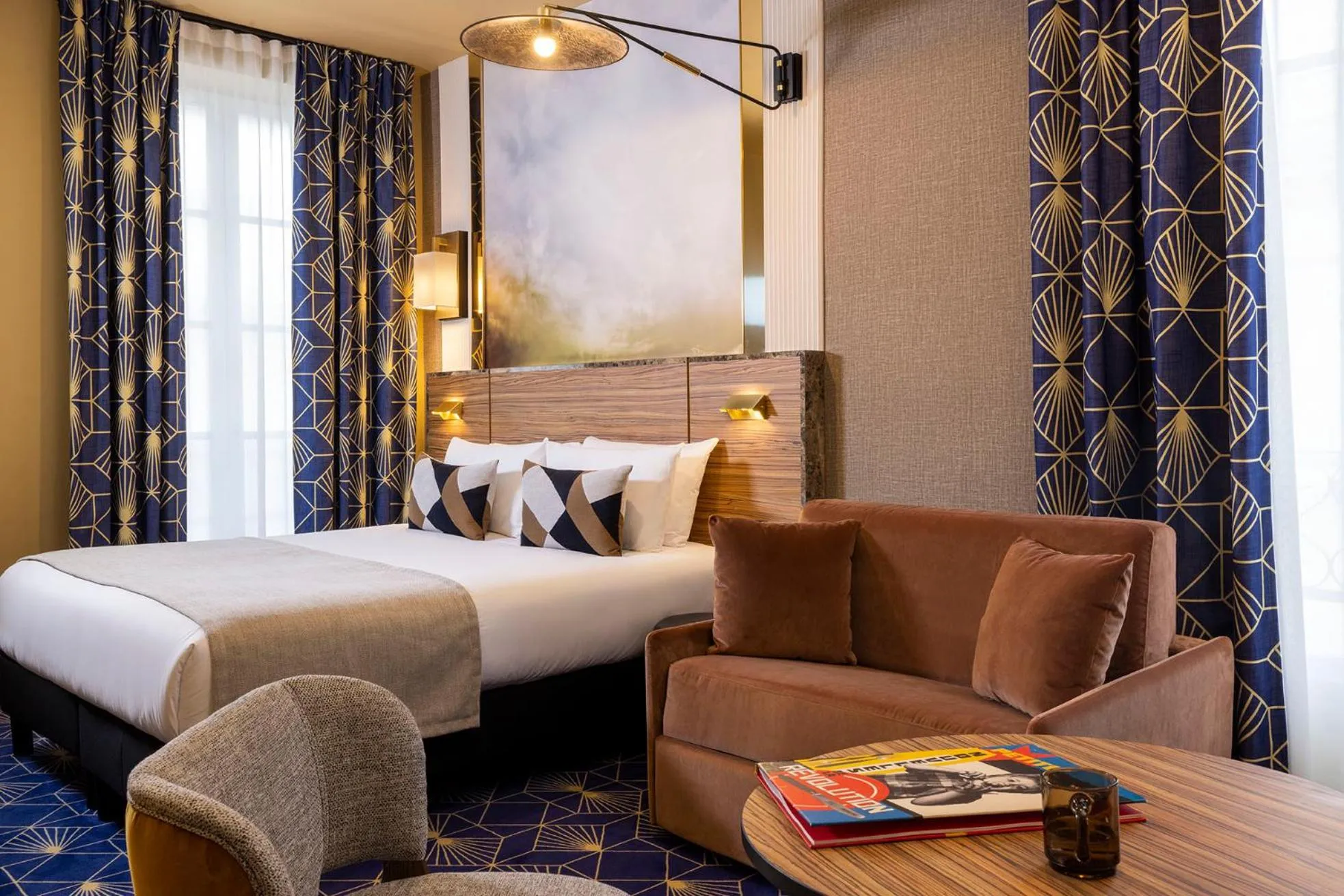 Bedroom, Bed in Hotel Le Rocroy