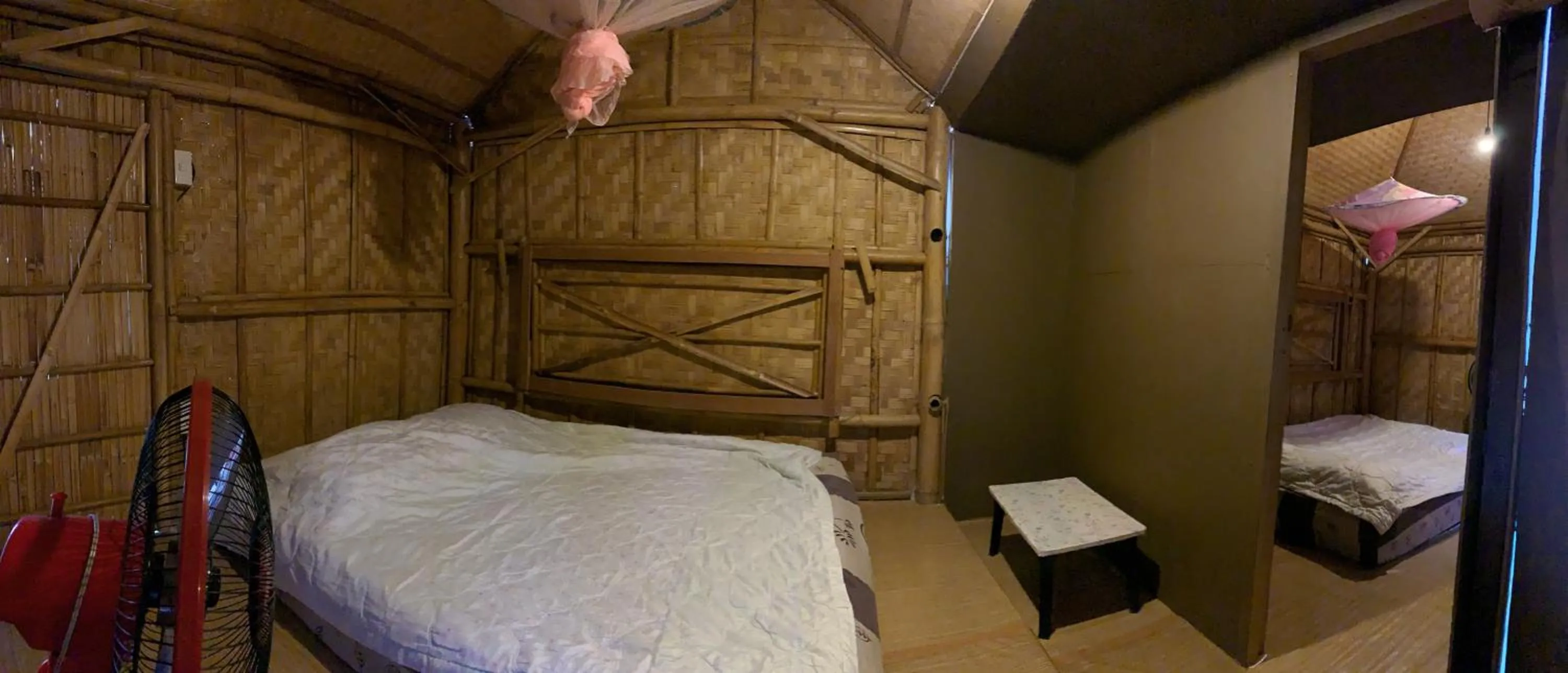 Photo of the whole room, Bed in Fundee Story Guesthouse Bamboo House in Chiang mai old town