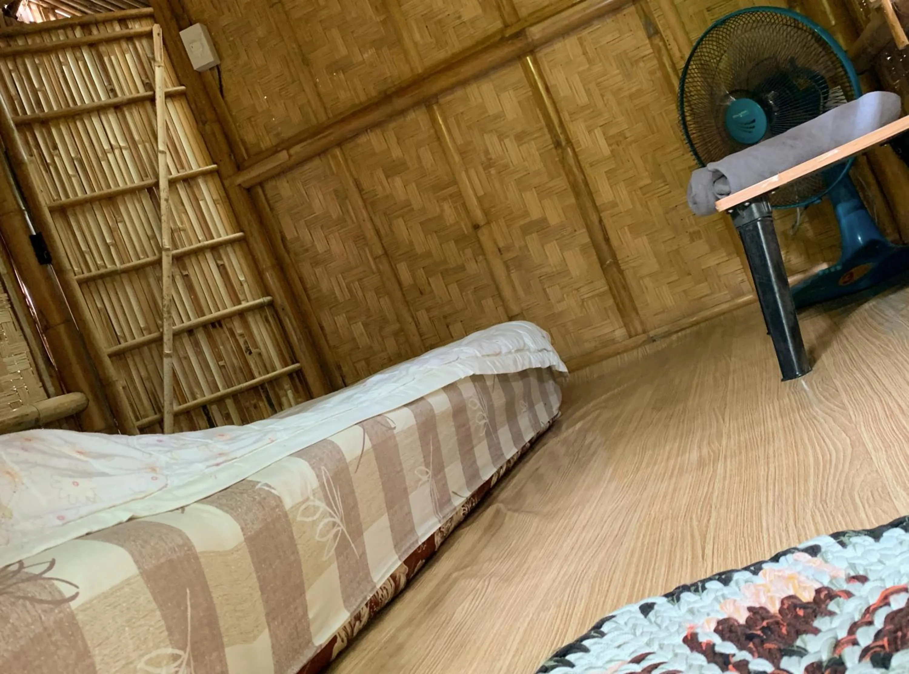 Bedroom, Bed in Fundee Story Guesthouse Bamboo House in Chiang mai old town