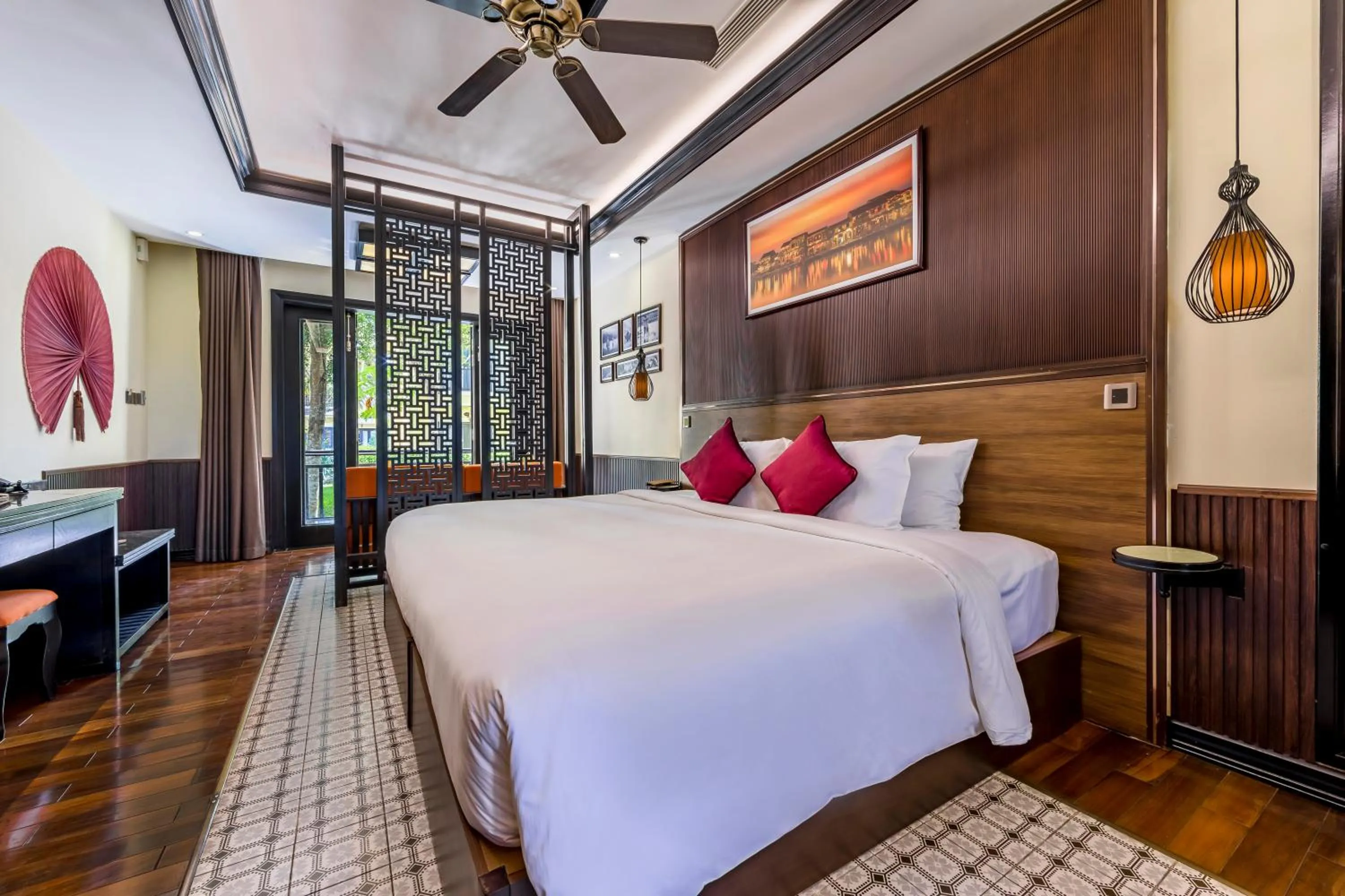 Bed in Koi Resort & Spa Hoi An