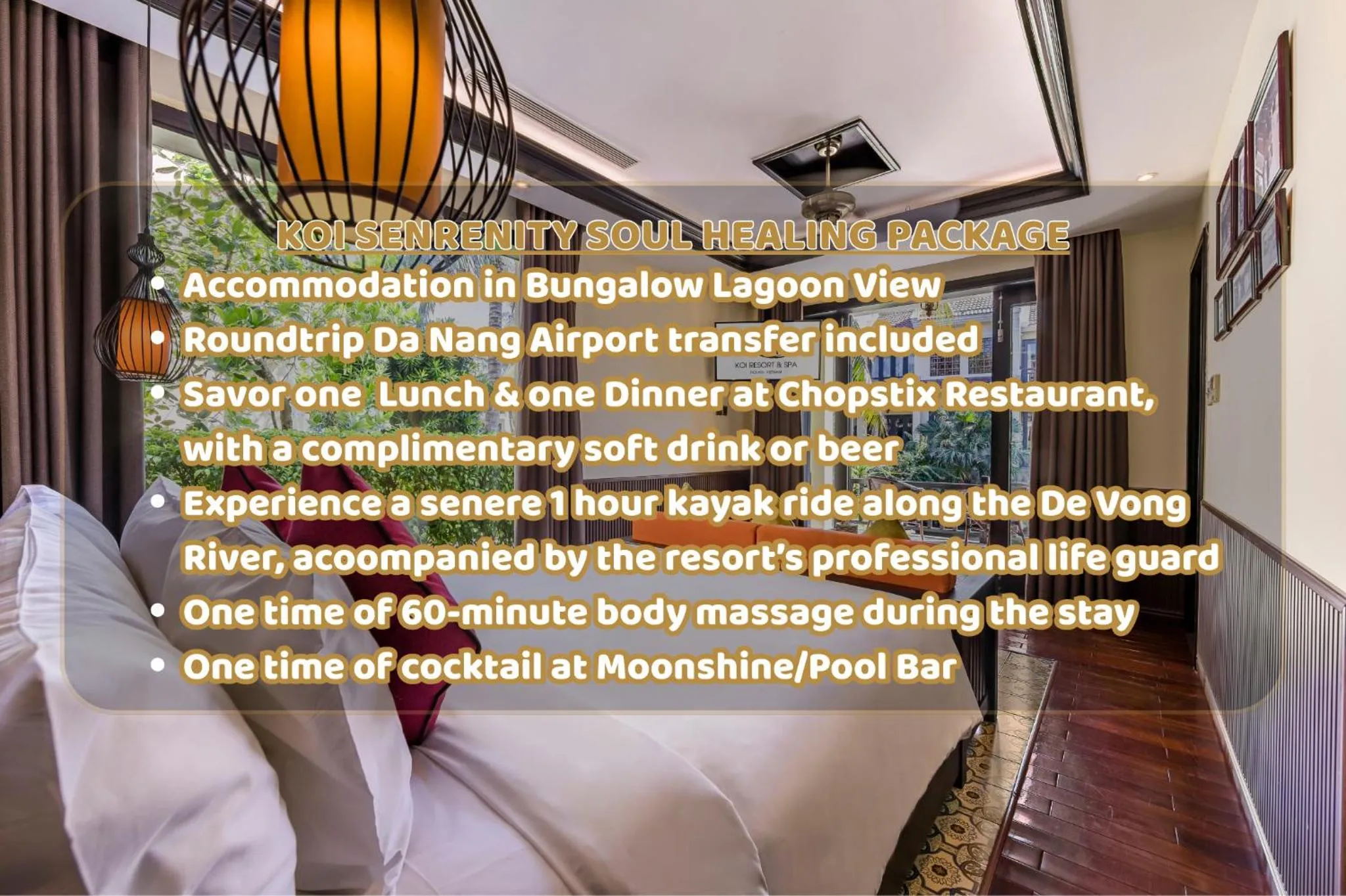 Bedroom in Koi Resort & Spa Hoi An