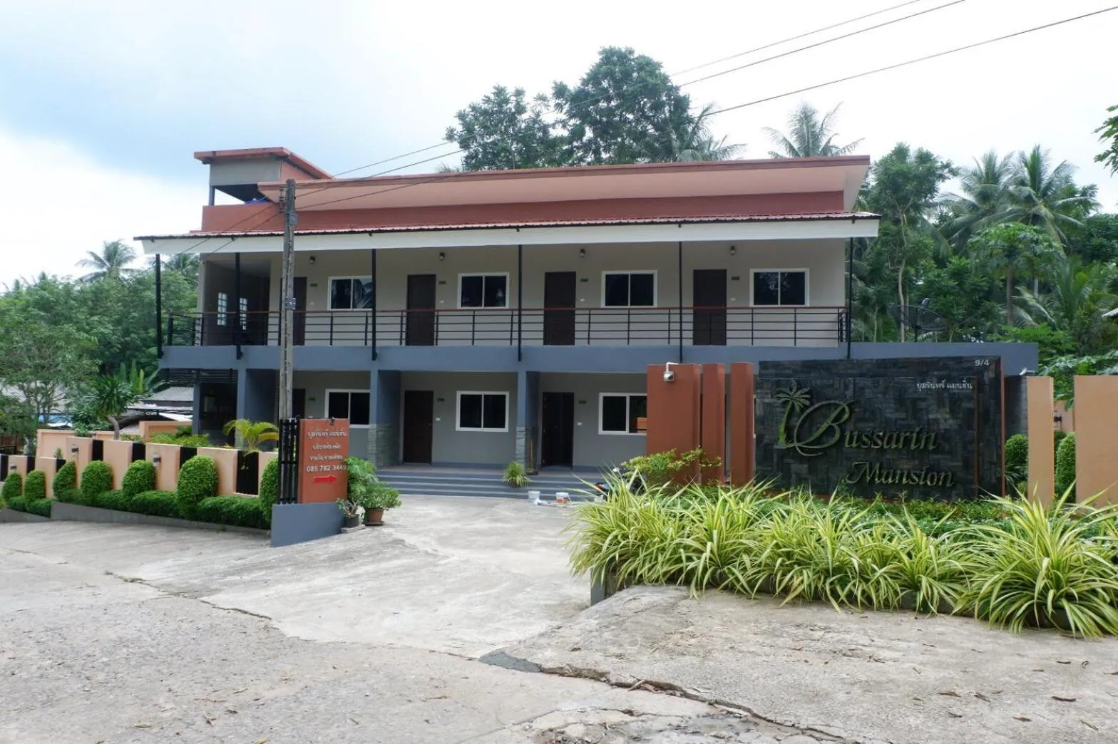 Street view in Bussarin Mansion Koh Yao Yai