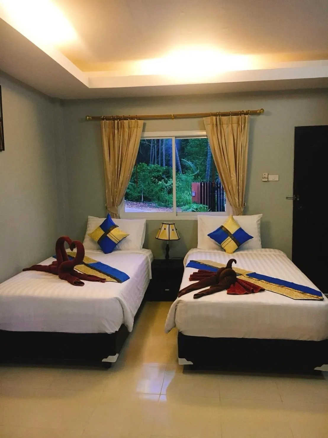Bedroom, Bed in Bussarin Mansion Koh Yao Yai