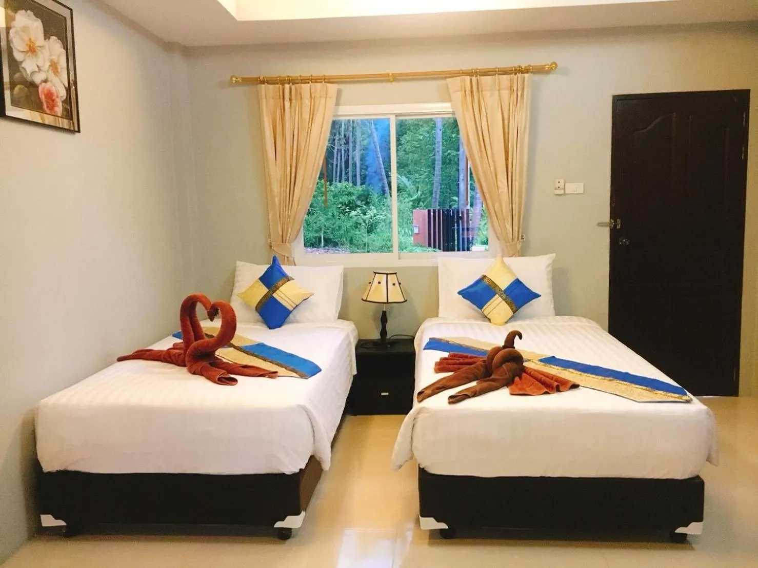 Bedroom, Bed in Bussarin Mansion Koh Yao Yai