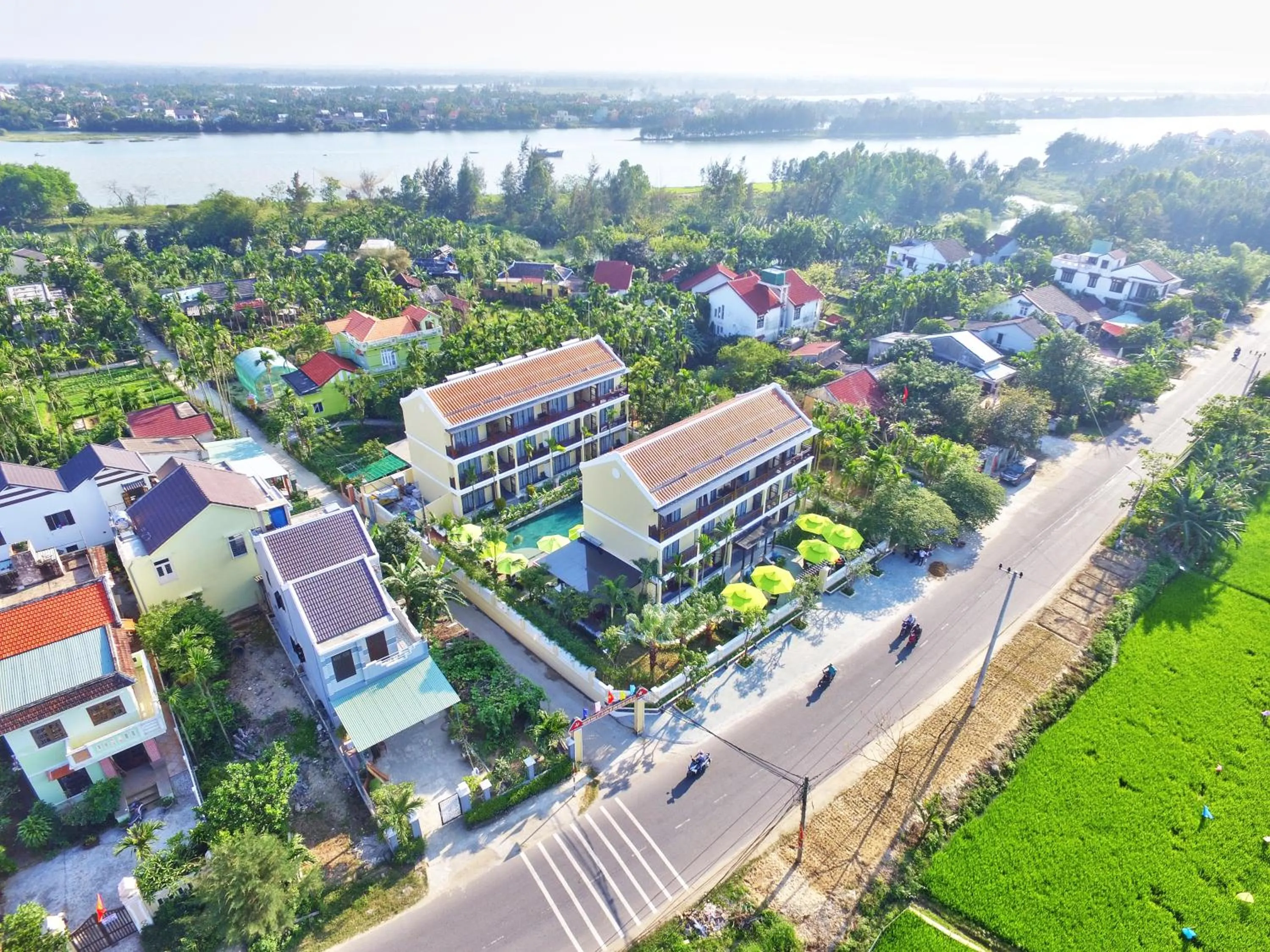 Bird's eye view in Hoi An Field Boutique Resort & Spa