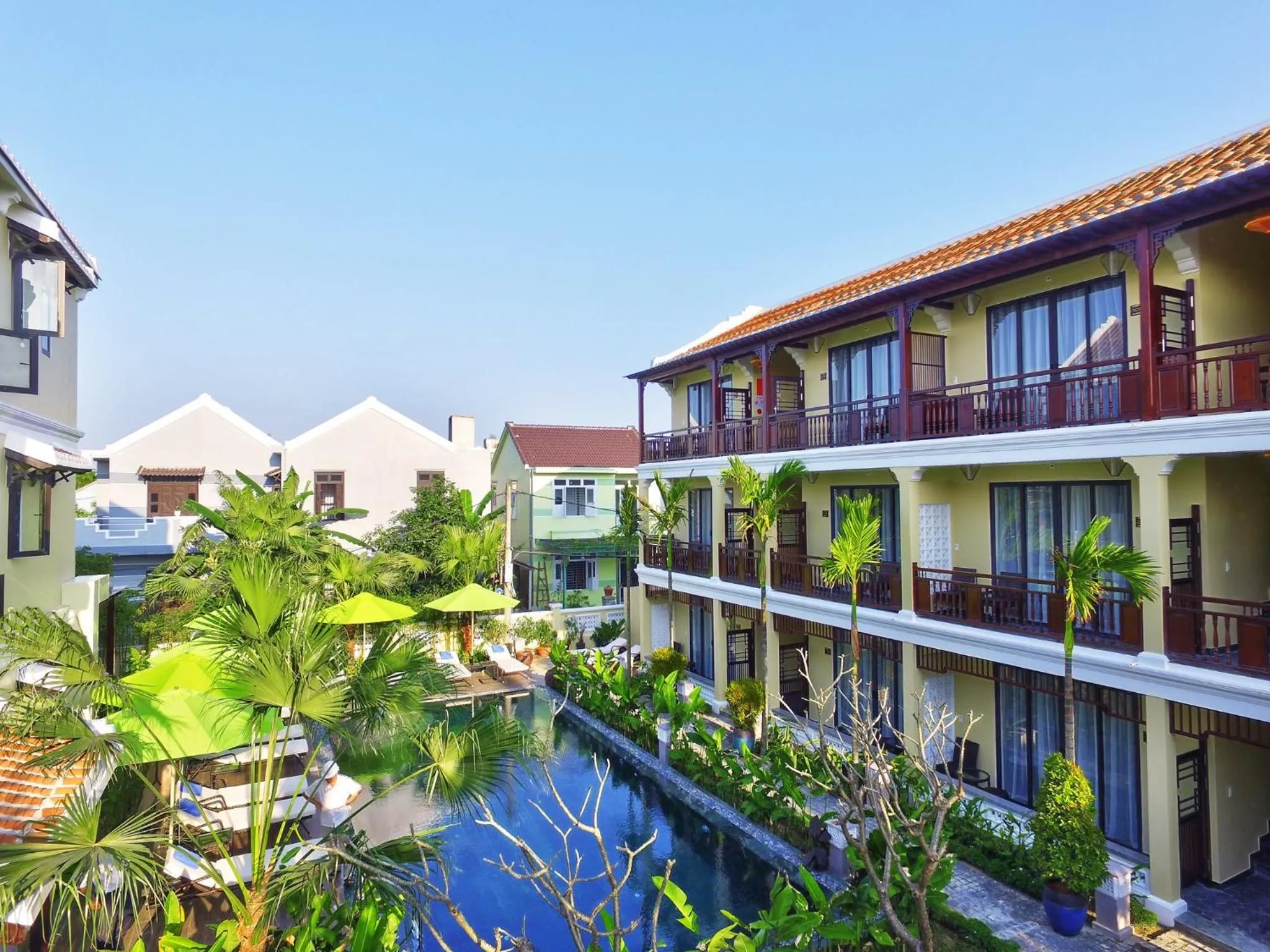 Pool view in Hoi An Field Boutique Resort & Spa