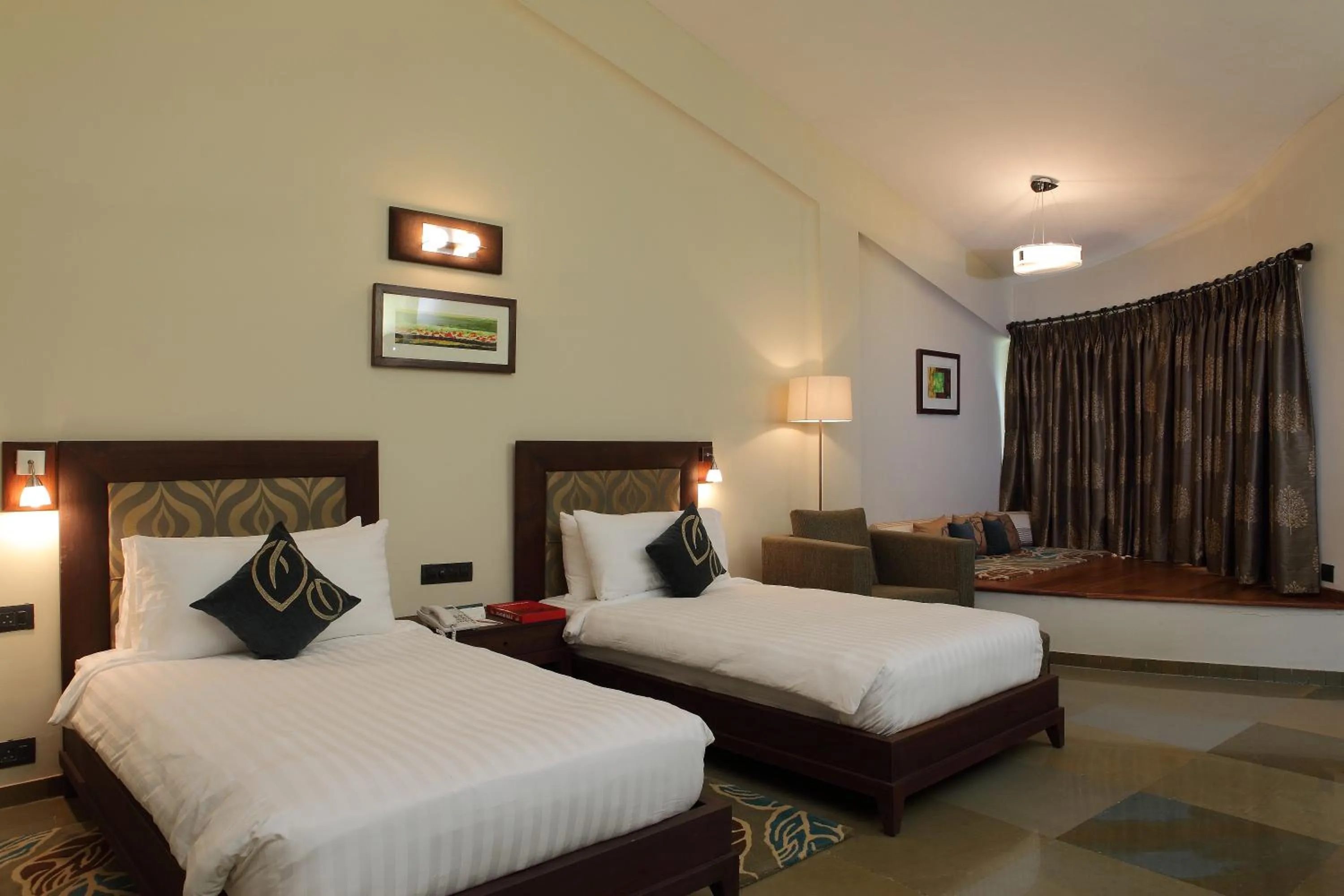 Bed in Gulmohar Greens Golf & Country Club