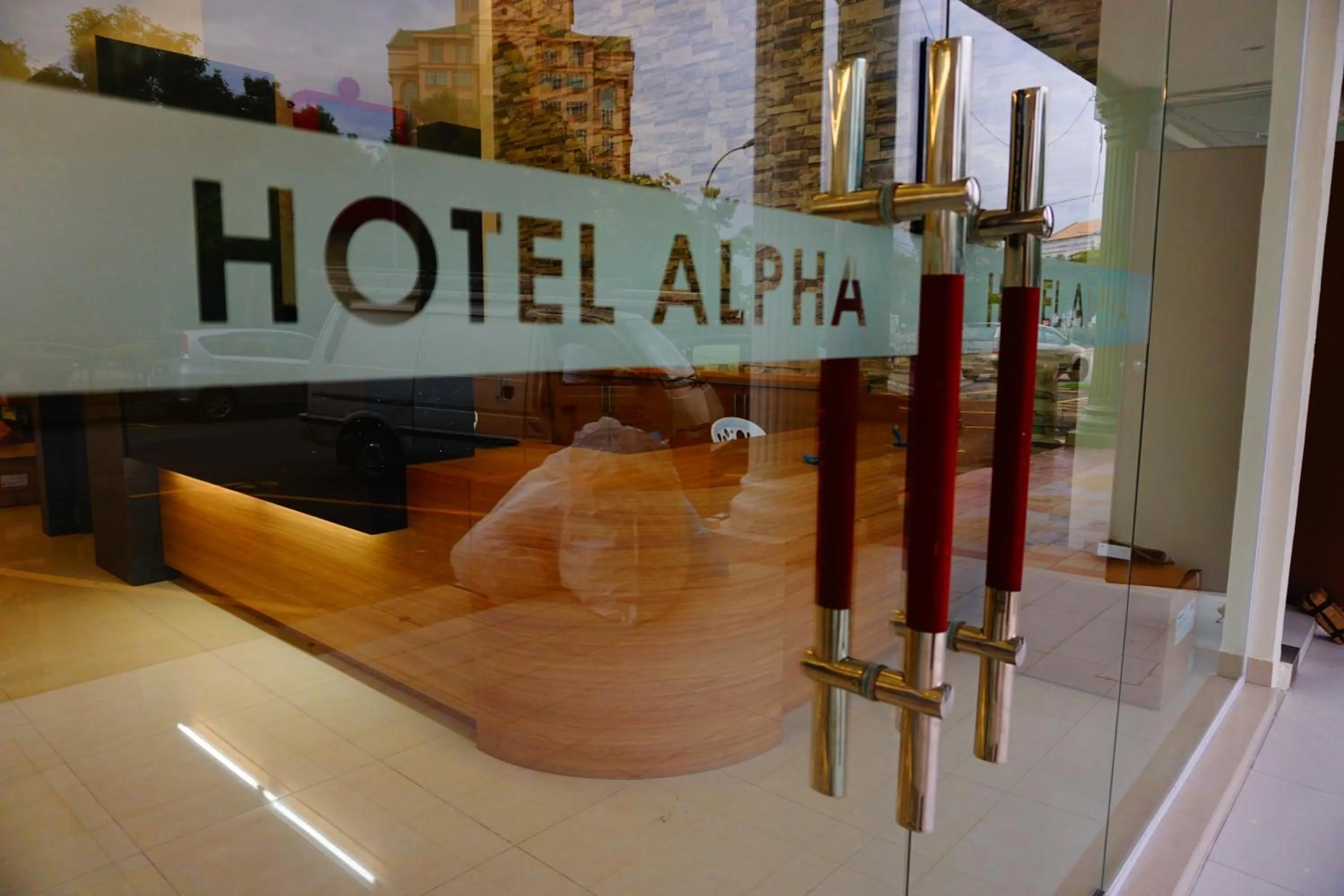 Lobby or reception in Hotel Alpha