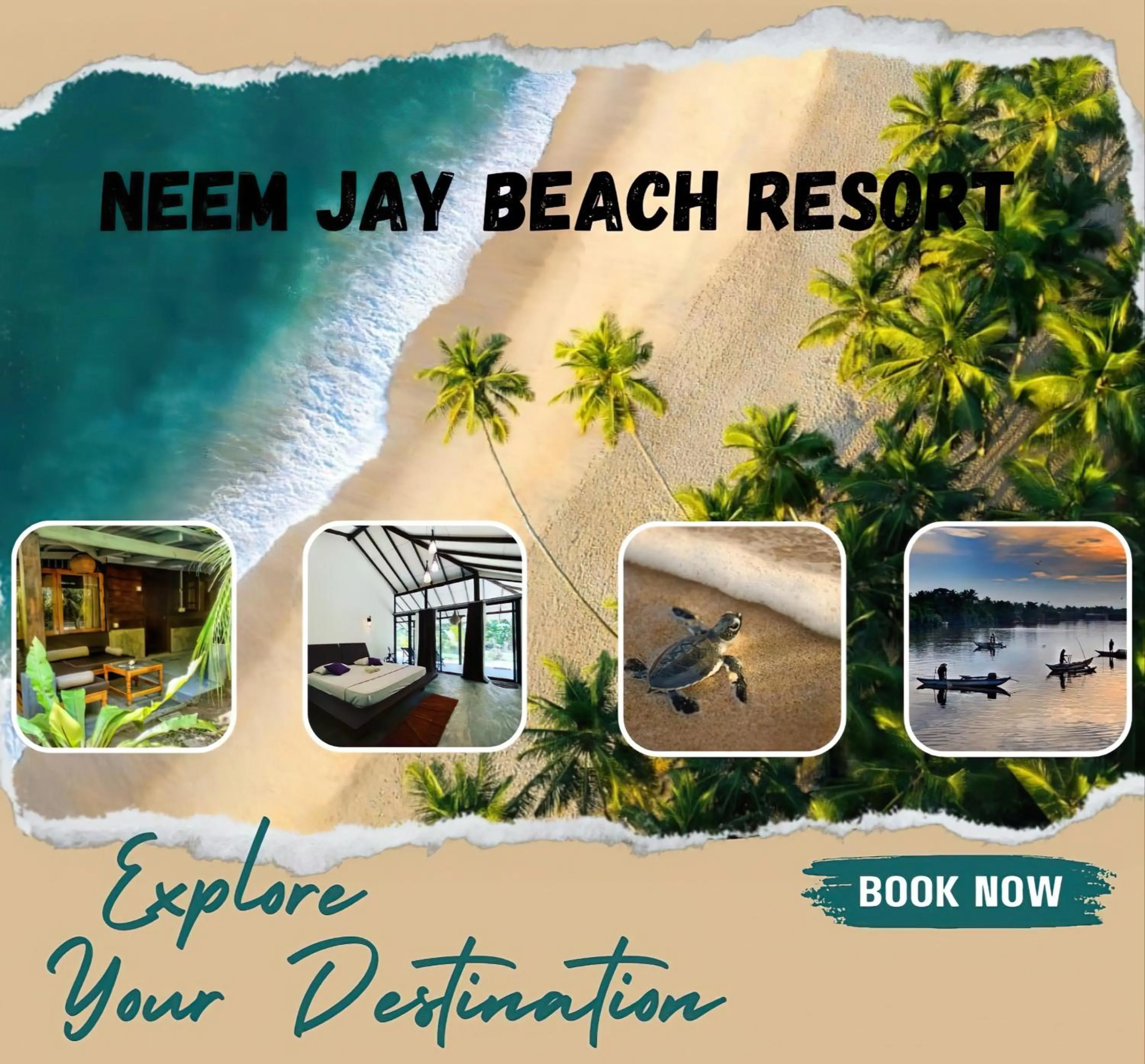 Logo/Certificate/Sign/Award in Neem Jay Beach Resort