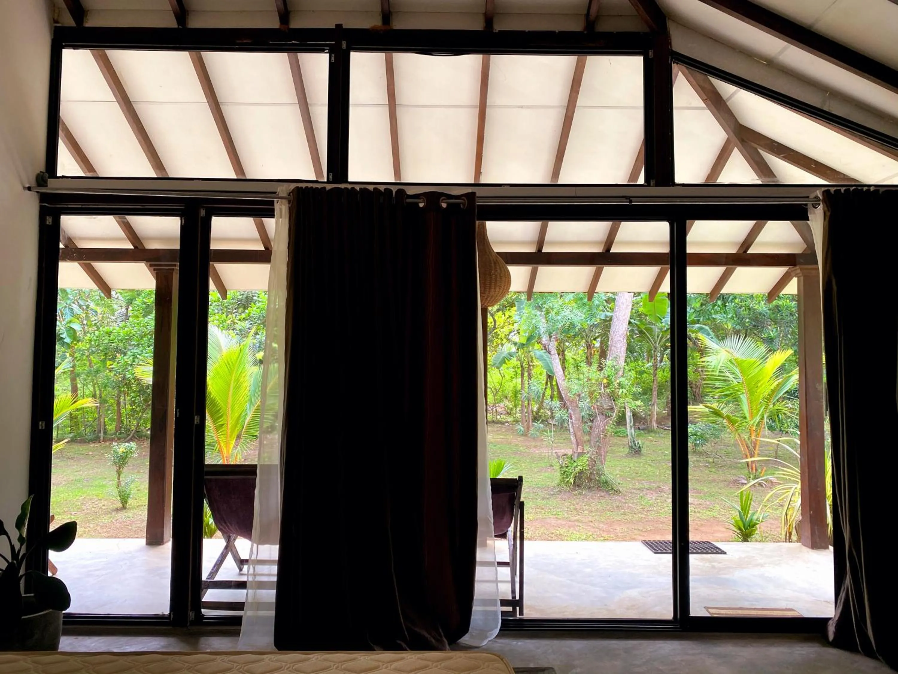 Garden view in Neem Jay Beach Resort