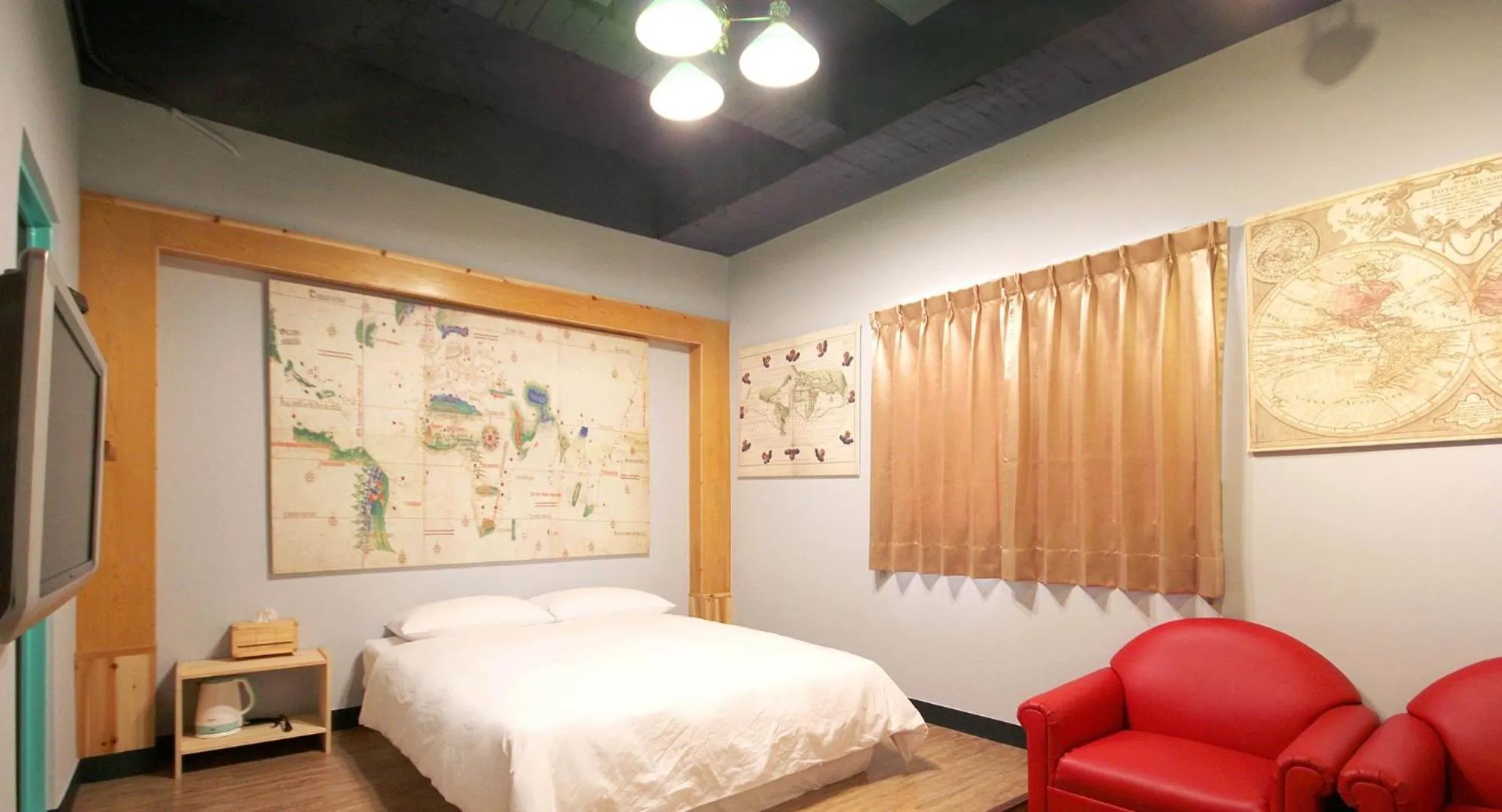 Bed in DongNing Atlas Hotel