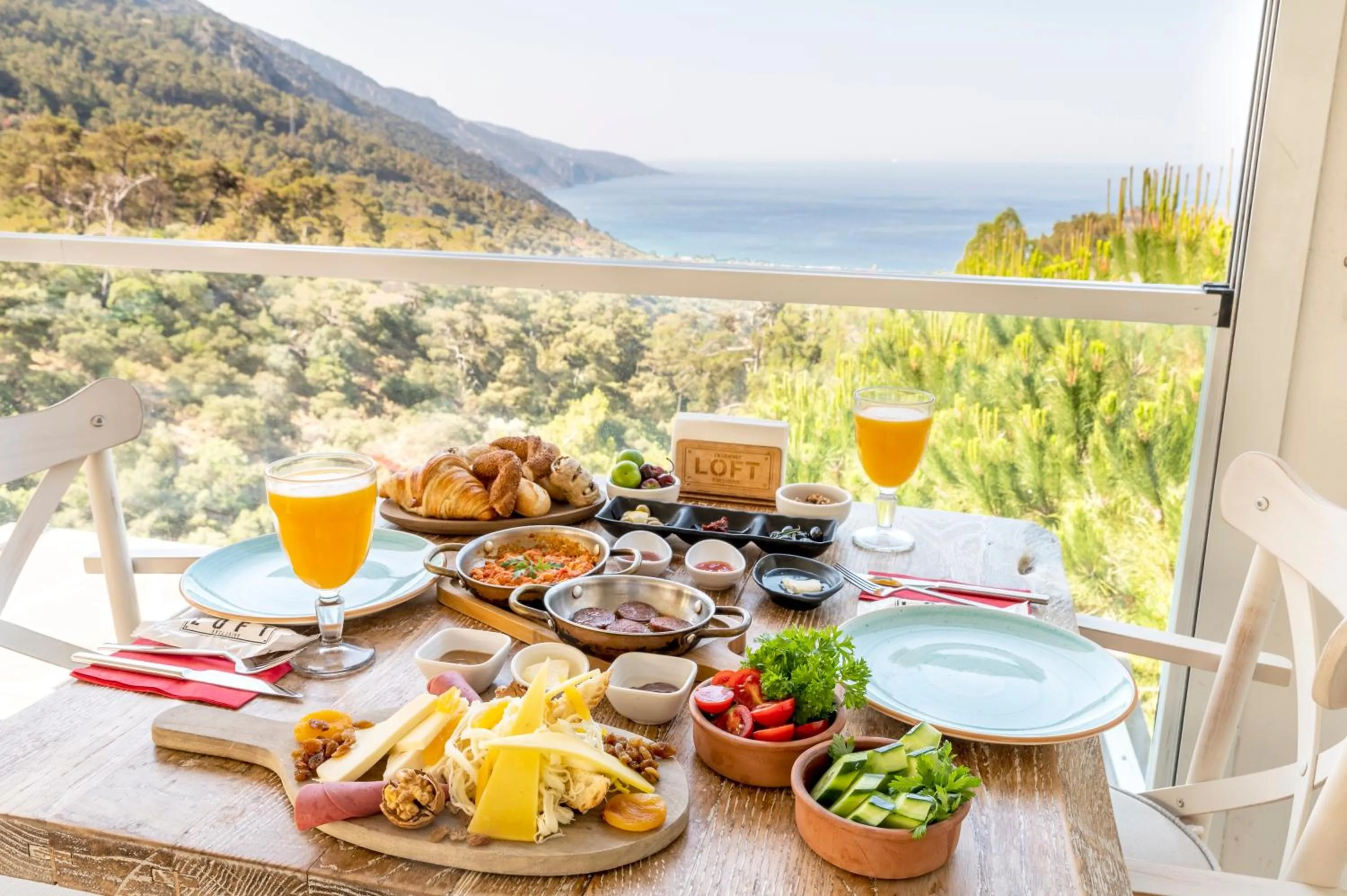 Breakfast in Ölüdeniz Loft - Adults Only