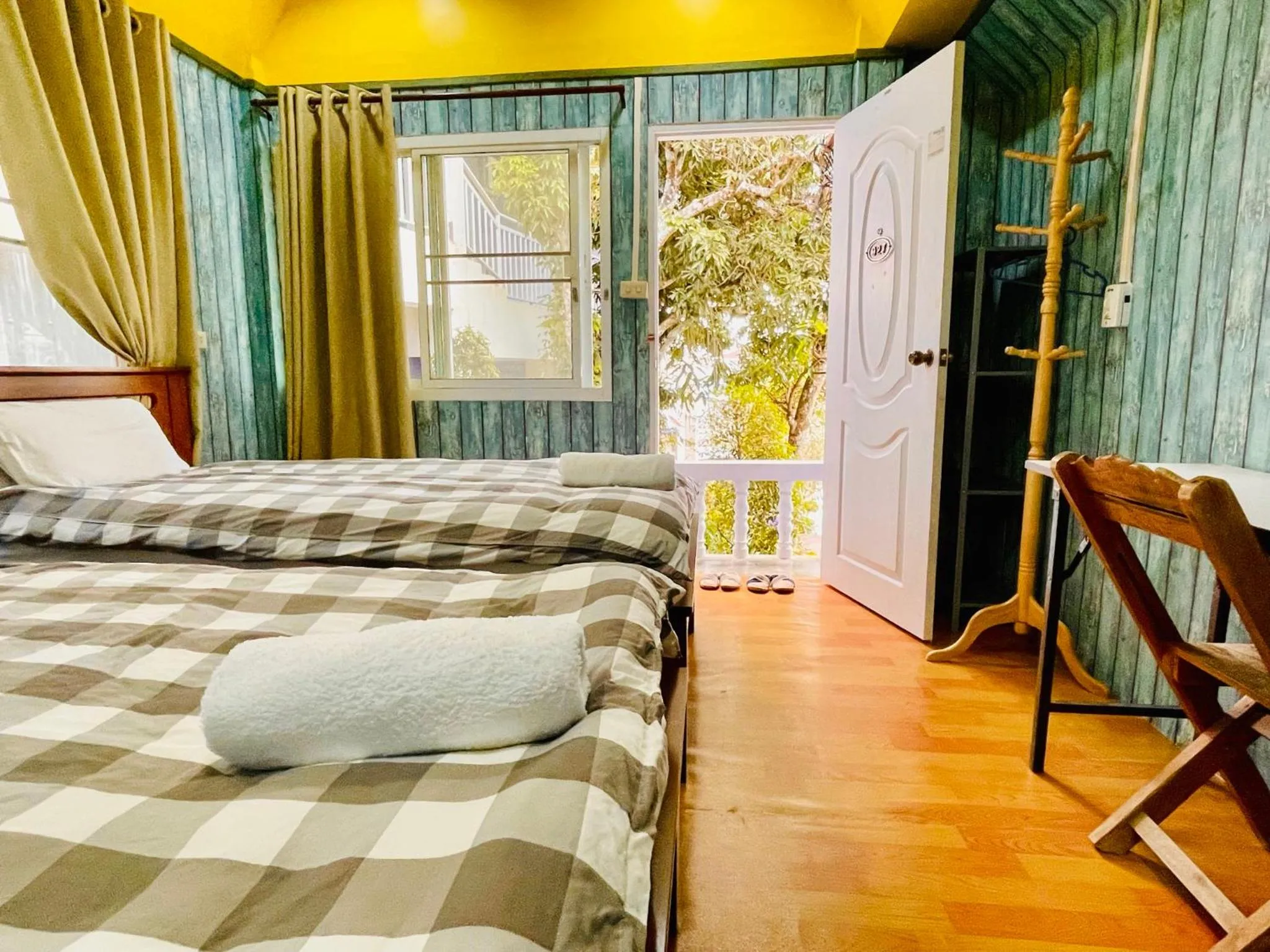 Bed in Shin Sane Guest House