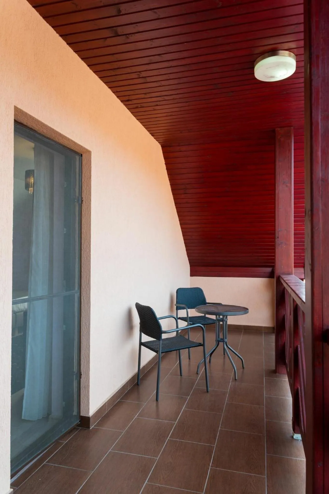 Balcony/Terrace in Pridvorul Haiducilor