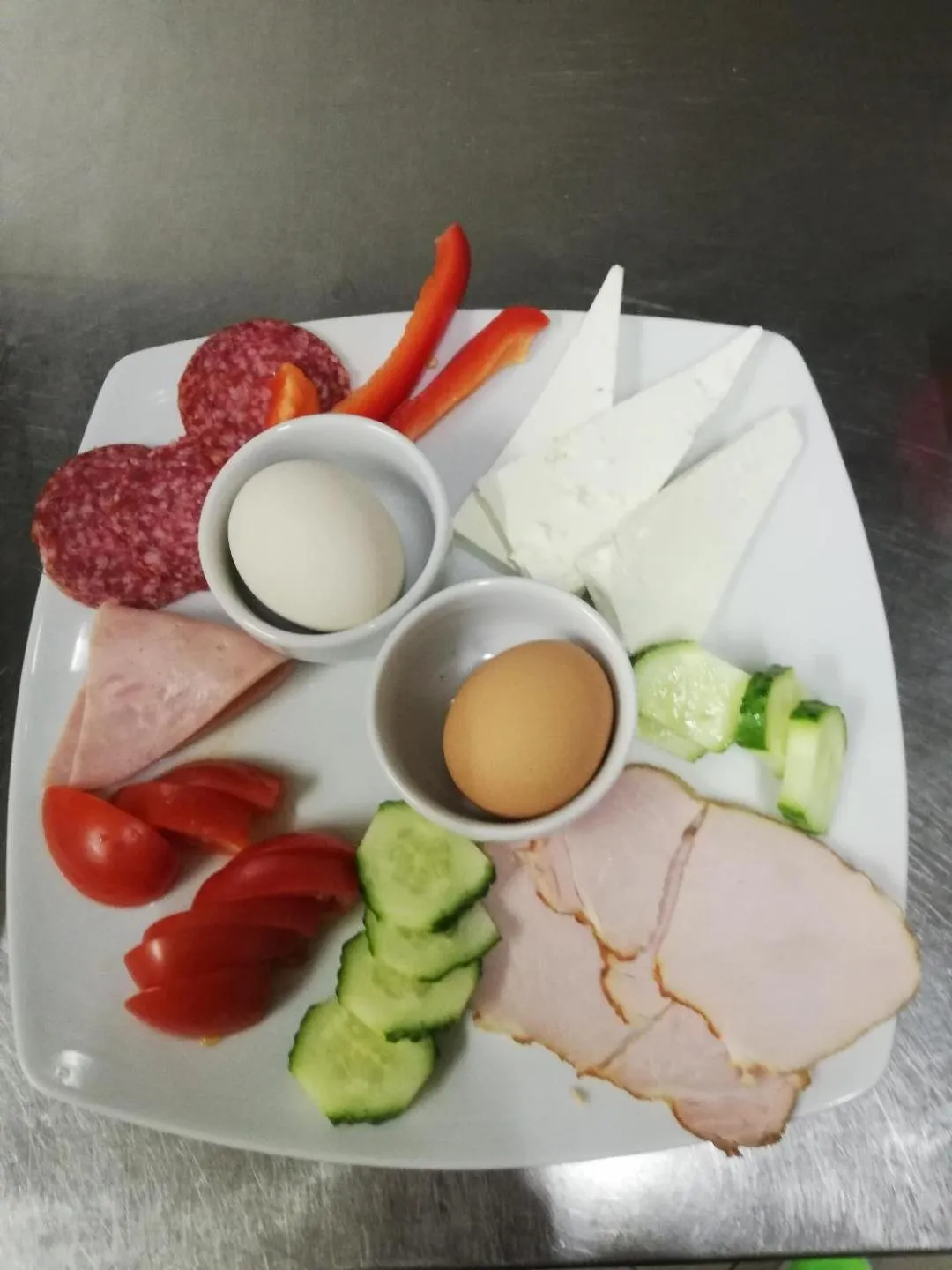 Breakfast in Pridvorul Haiducilor