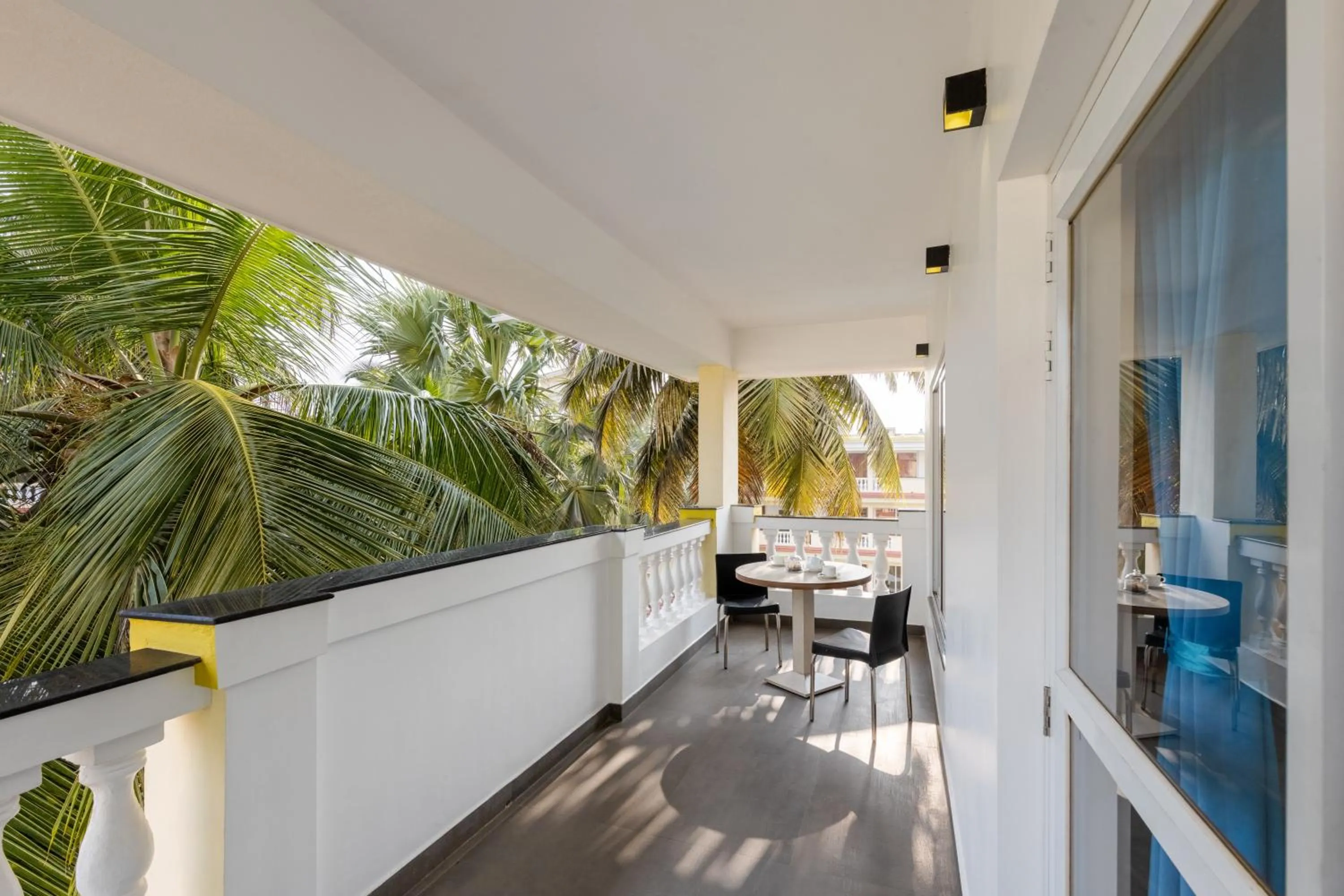 Seating area in Sterling Goa Varca