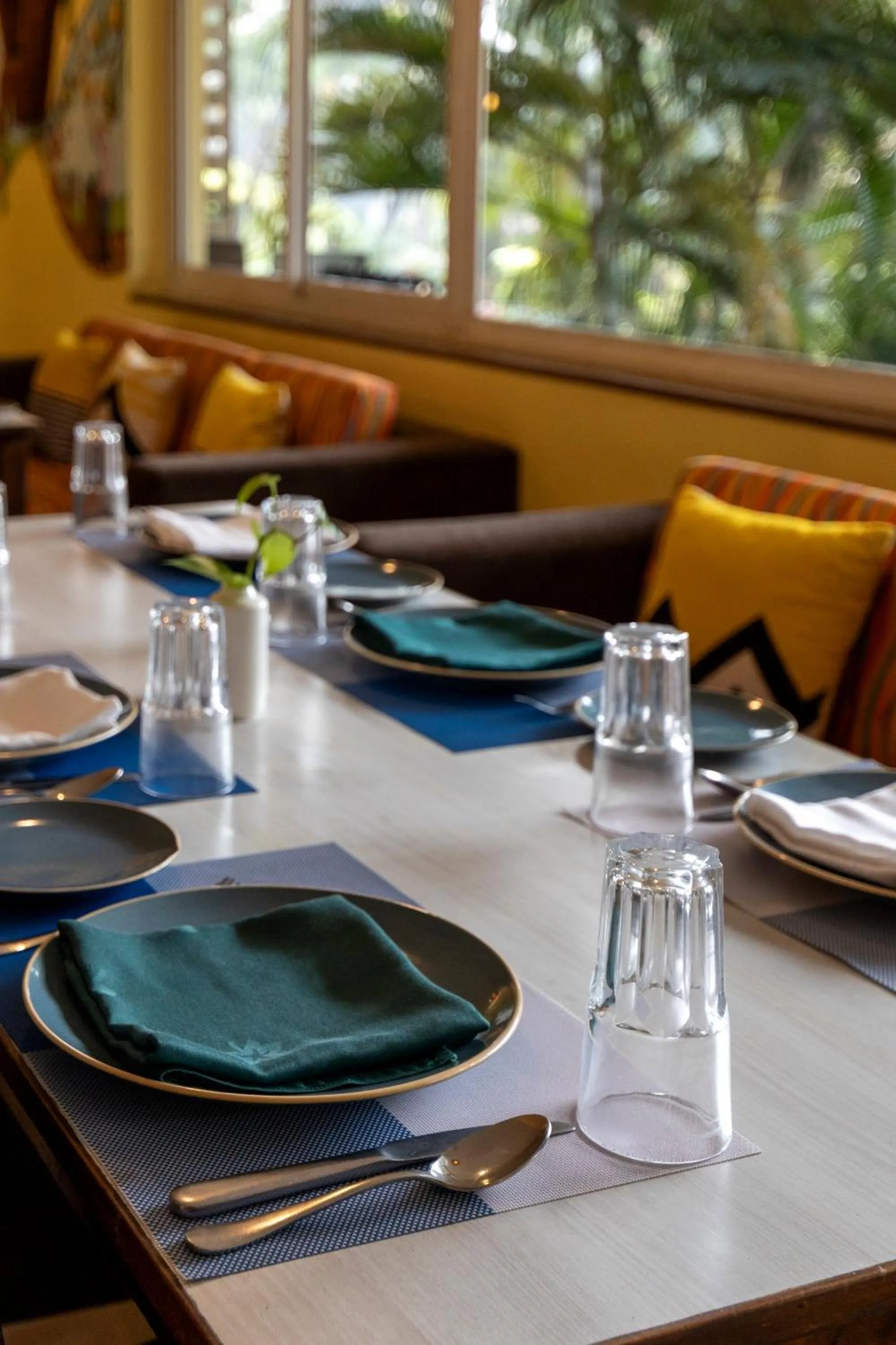 Dining area in Sterling Goa Varca