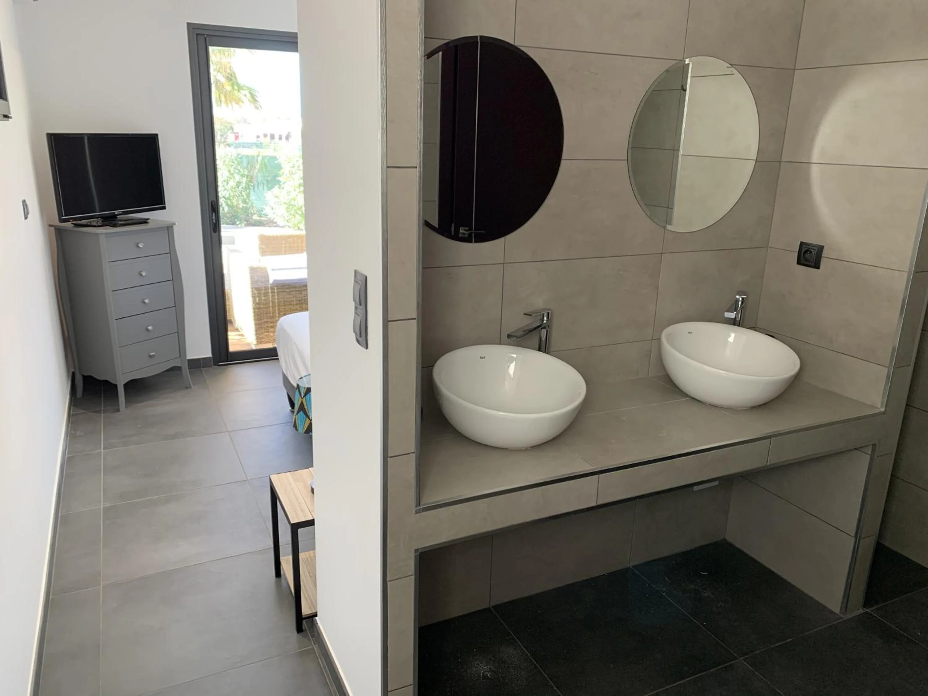 Bathroom in Résidence Les Jardins du Fort