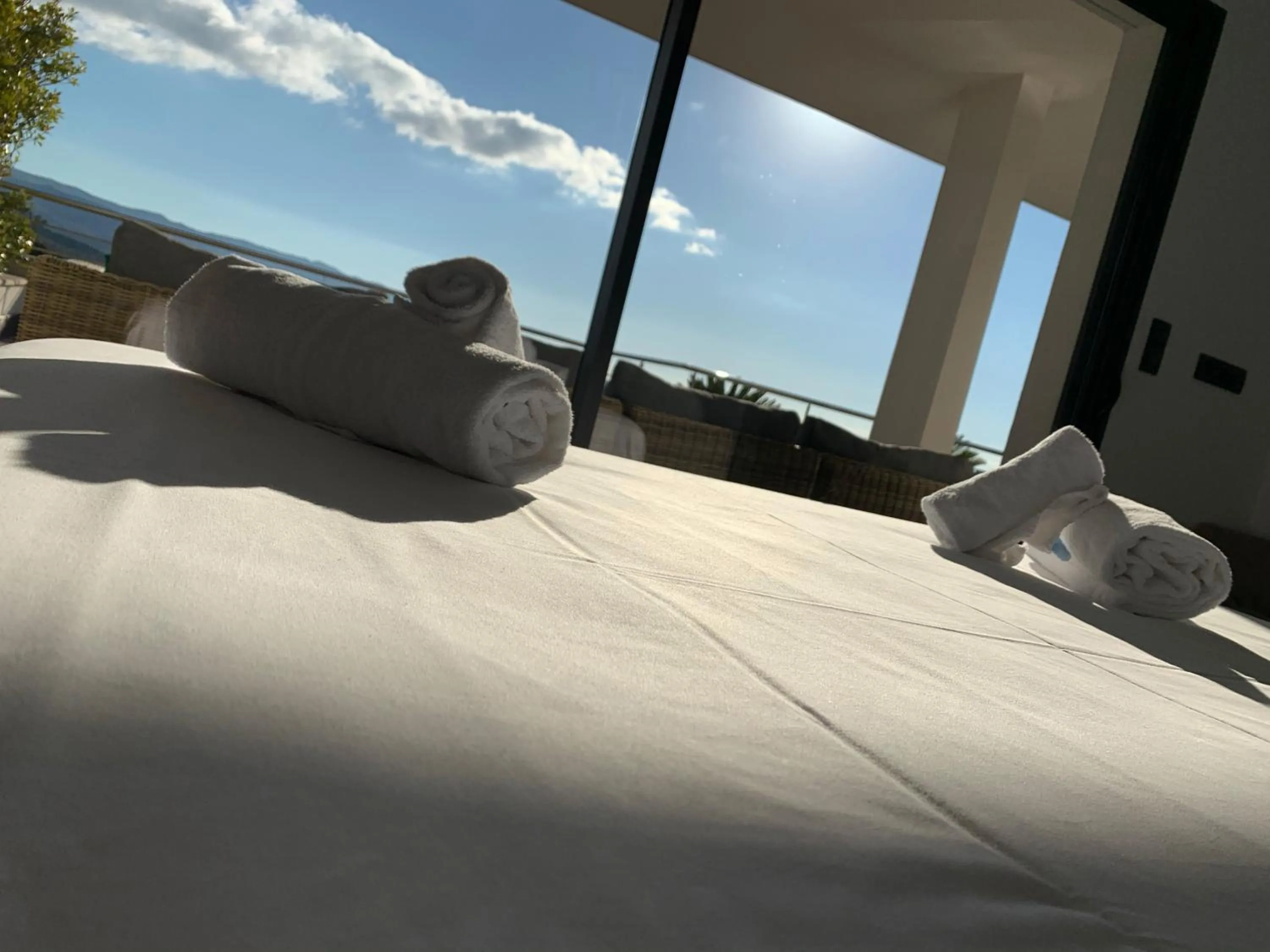 Mountain view, Bed in Résidence Les Jardins du Fort