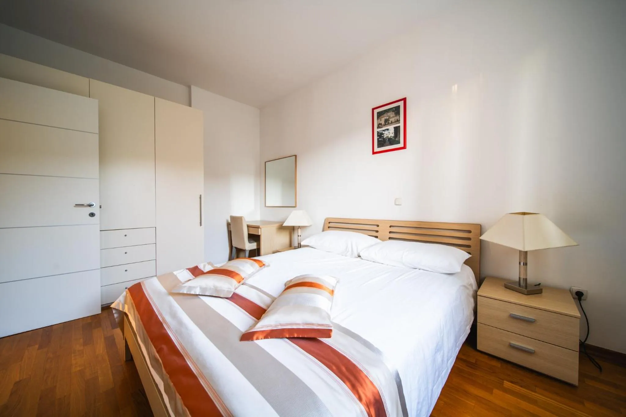 Bed in Pervanovo Apartments with Free Parking