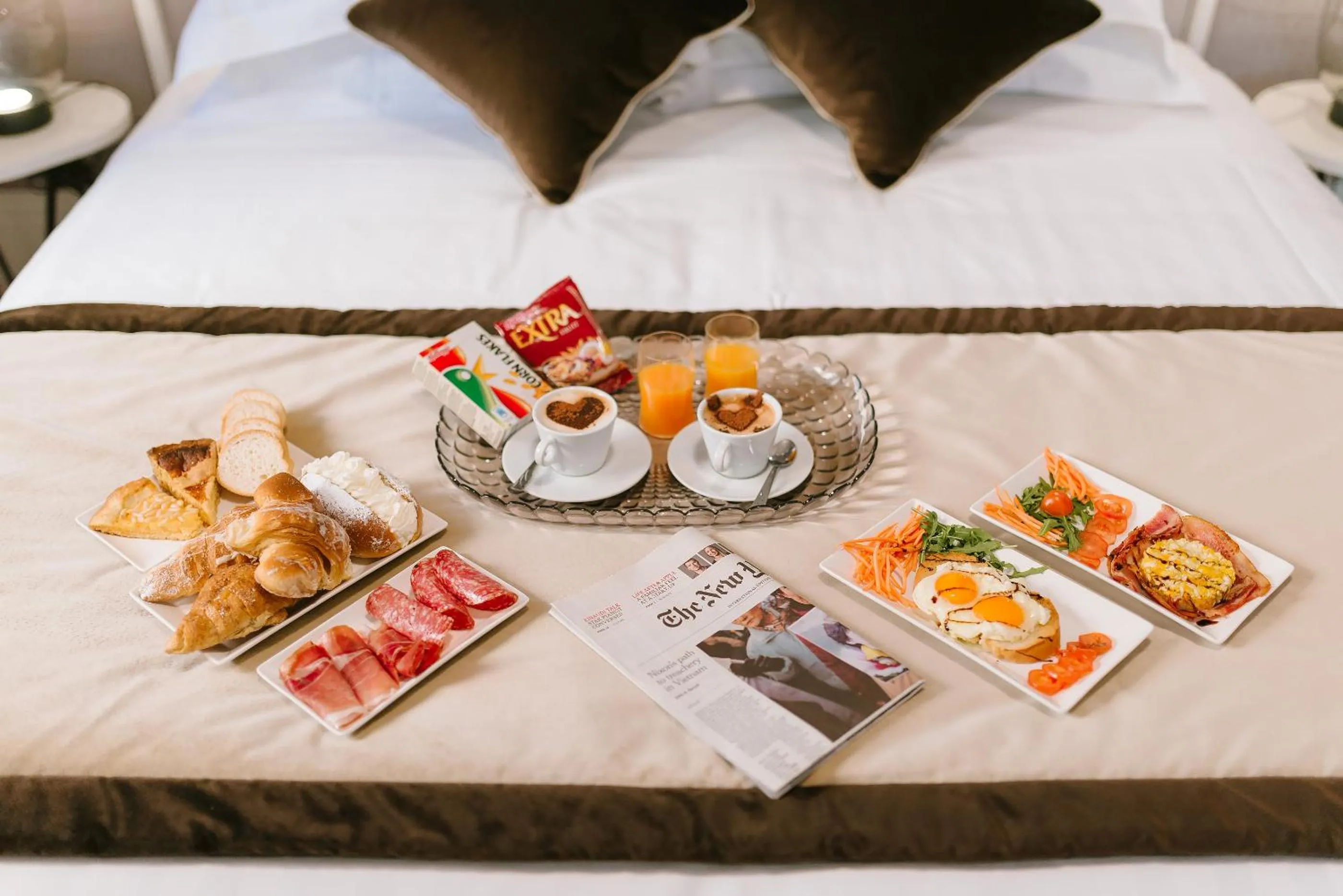 Continental breakfast, Bed in Rhea Silvia Luxury Navona