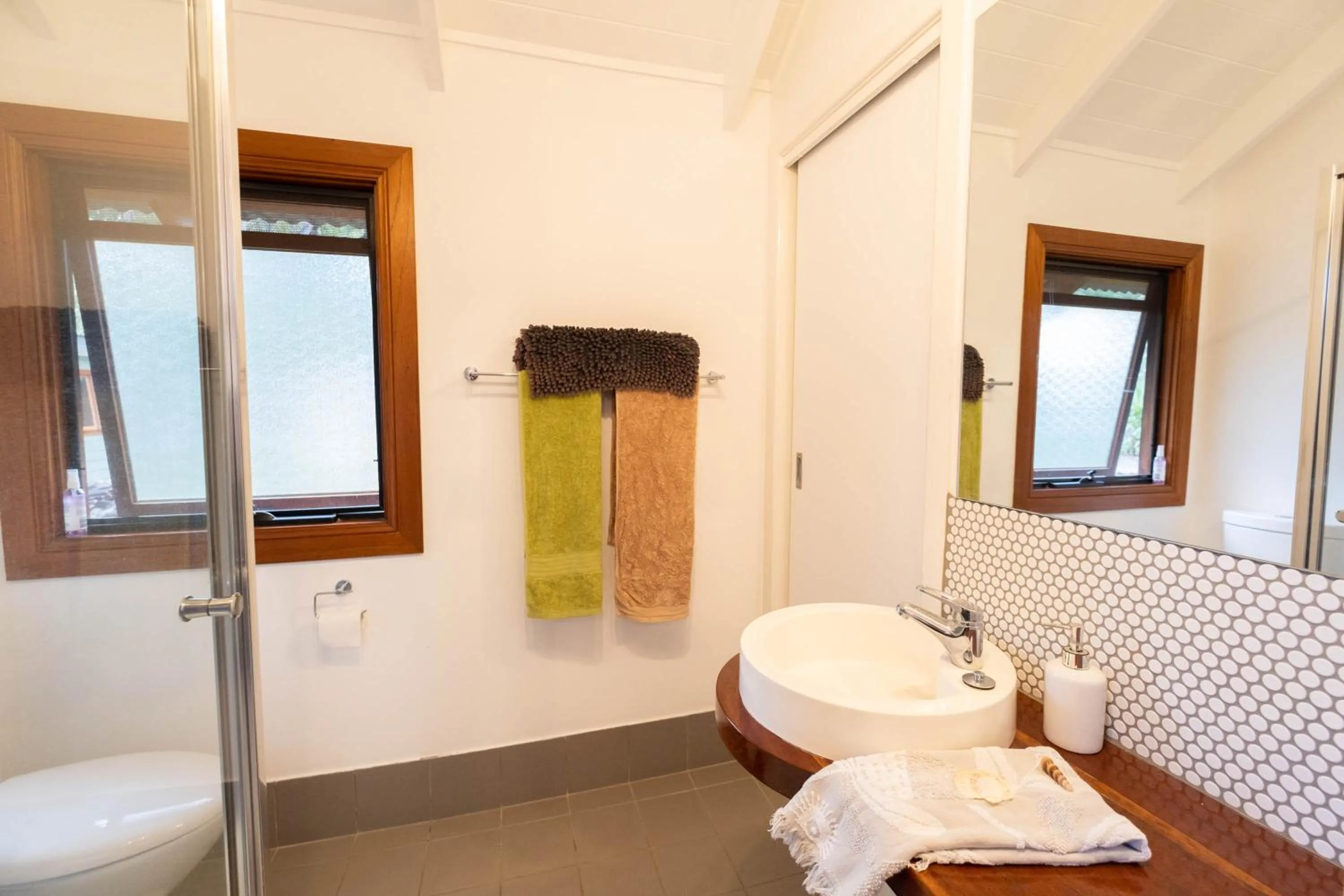 Toilet in Airlie Beach Eco Cabins - Adults Only